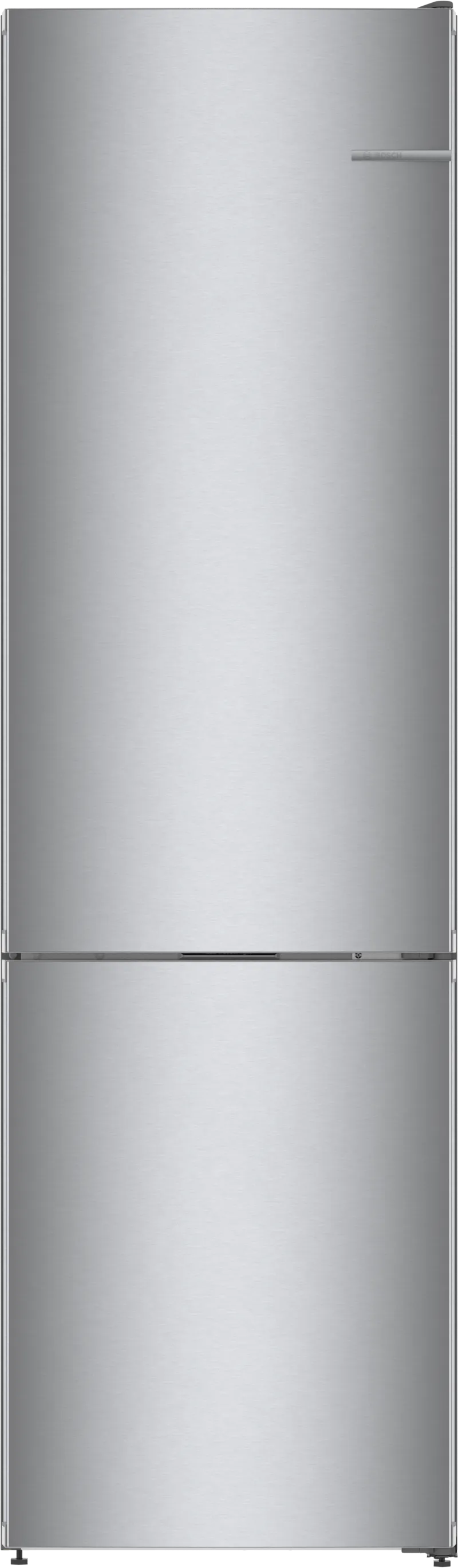 800 Series Freestanding Bottom Freezer Refrigerator 24'' Brushed steel anti-fingerprint 