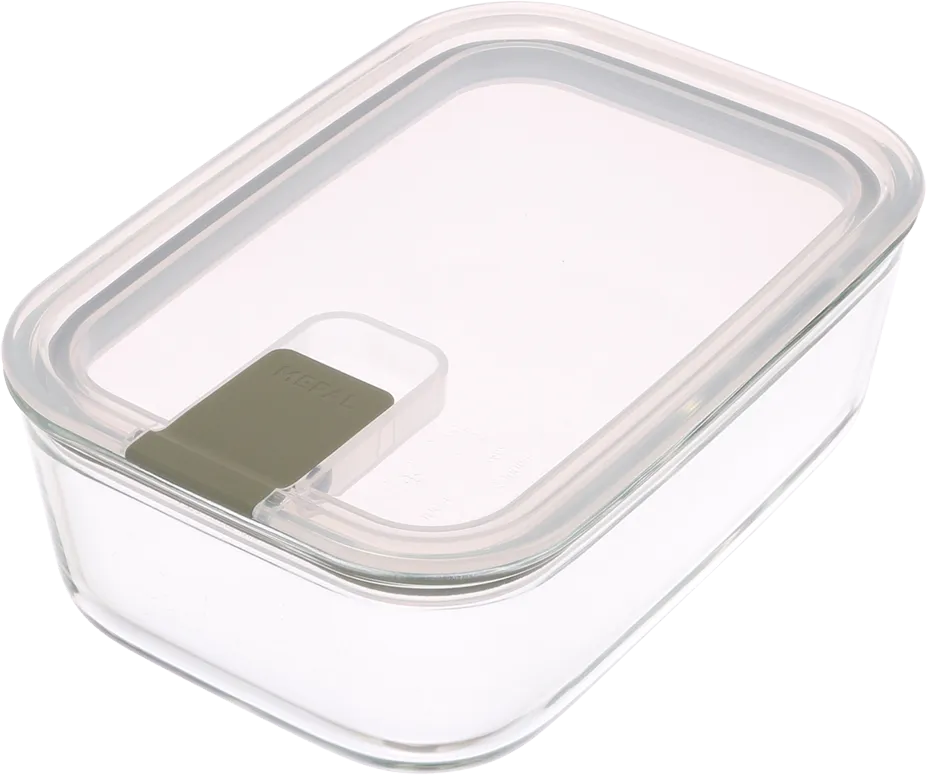 Frischhaltedose Mepal Frischhaltedose easyclip 1000 ml, nordic sage glas