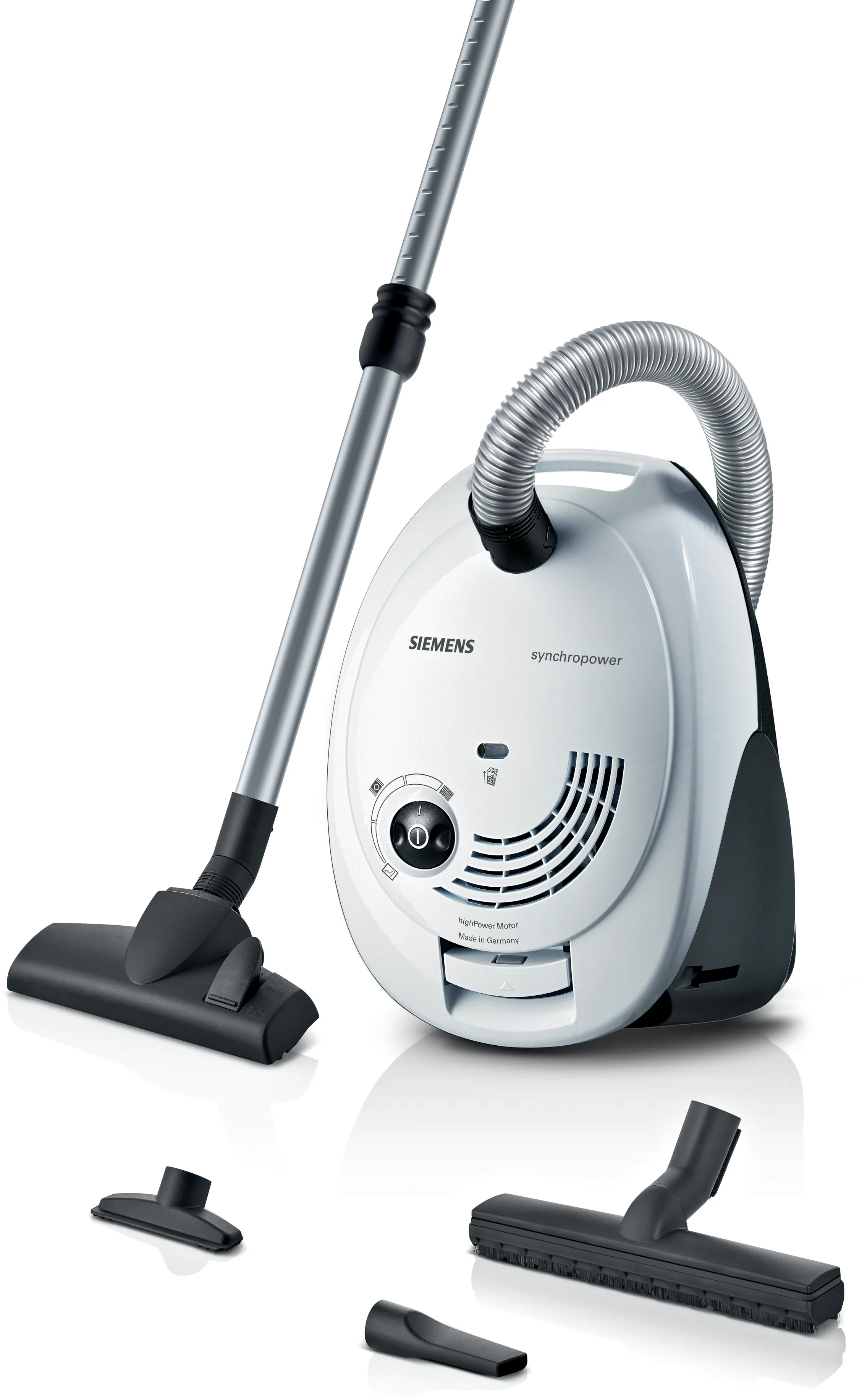 Staubsauger mit Beutel synchropower Weiß