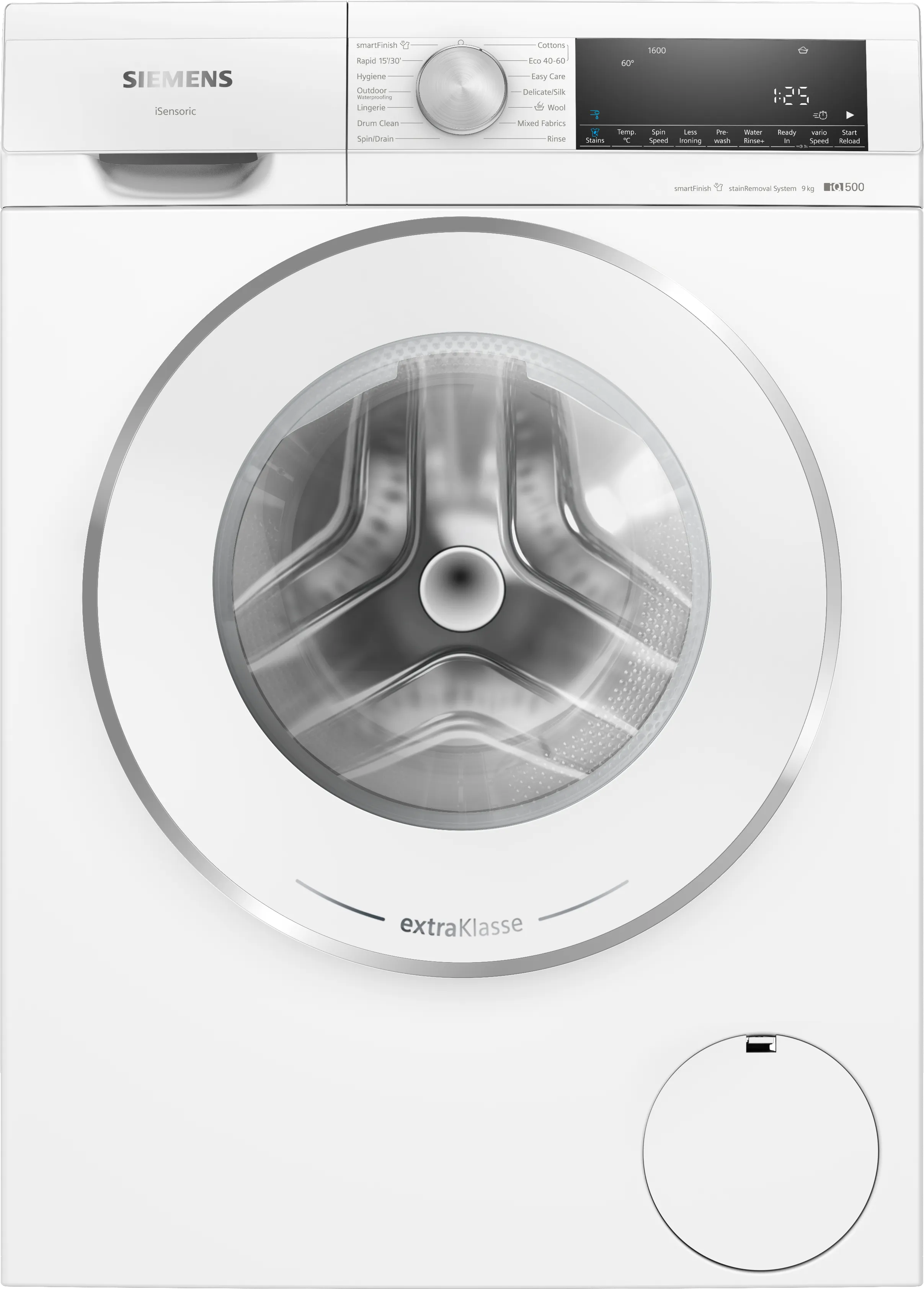 IQ500 Washing machine, front loader 9 kg 1600 rpm 