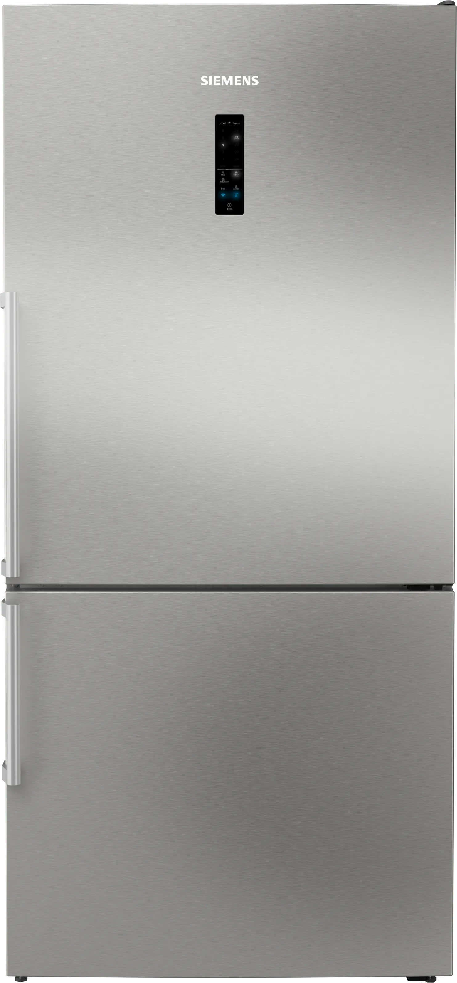 iQ700 Alttan Donduruculu Buzdolabı 186 x 86 cm Kolay temizlenebilir Inox, Total noFrost 