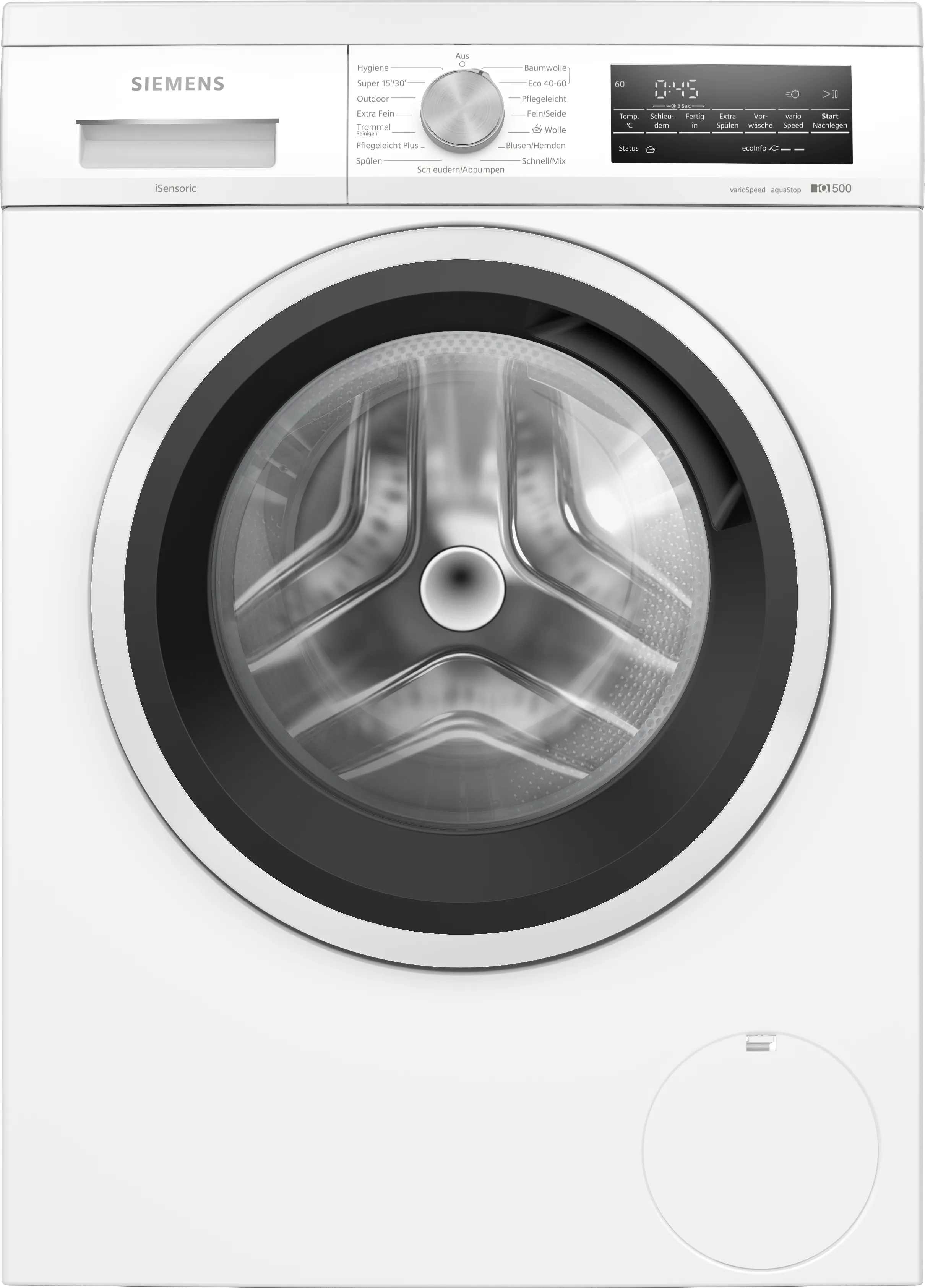 iQ500 washing machine, frontloader fullsize 9 kg 1400 rpm 