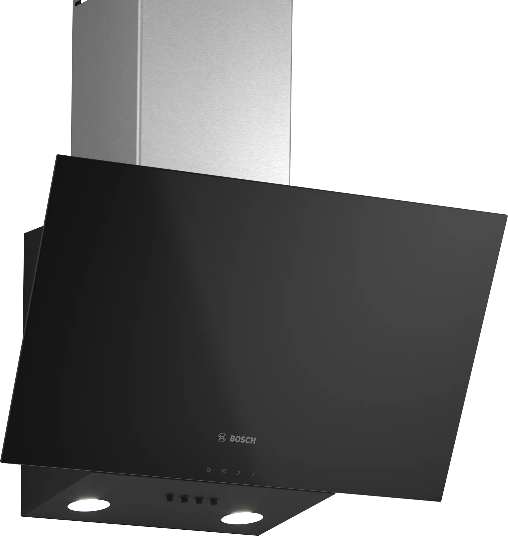 Series 2 wall-mounted cooker hood 60 cm , Black
