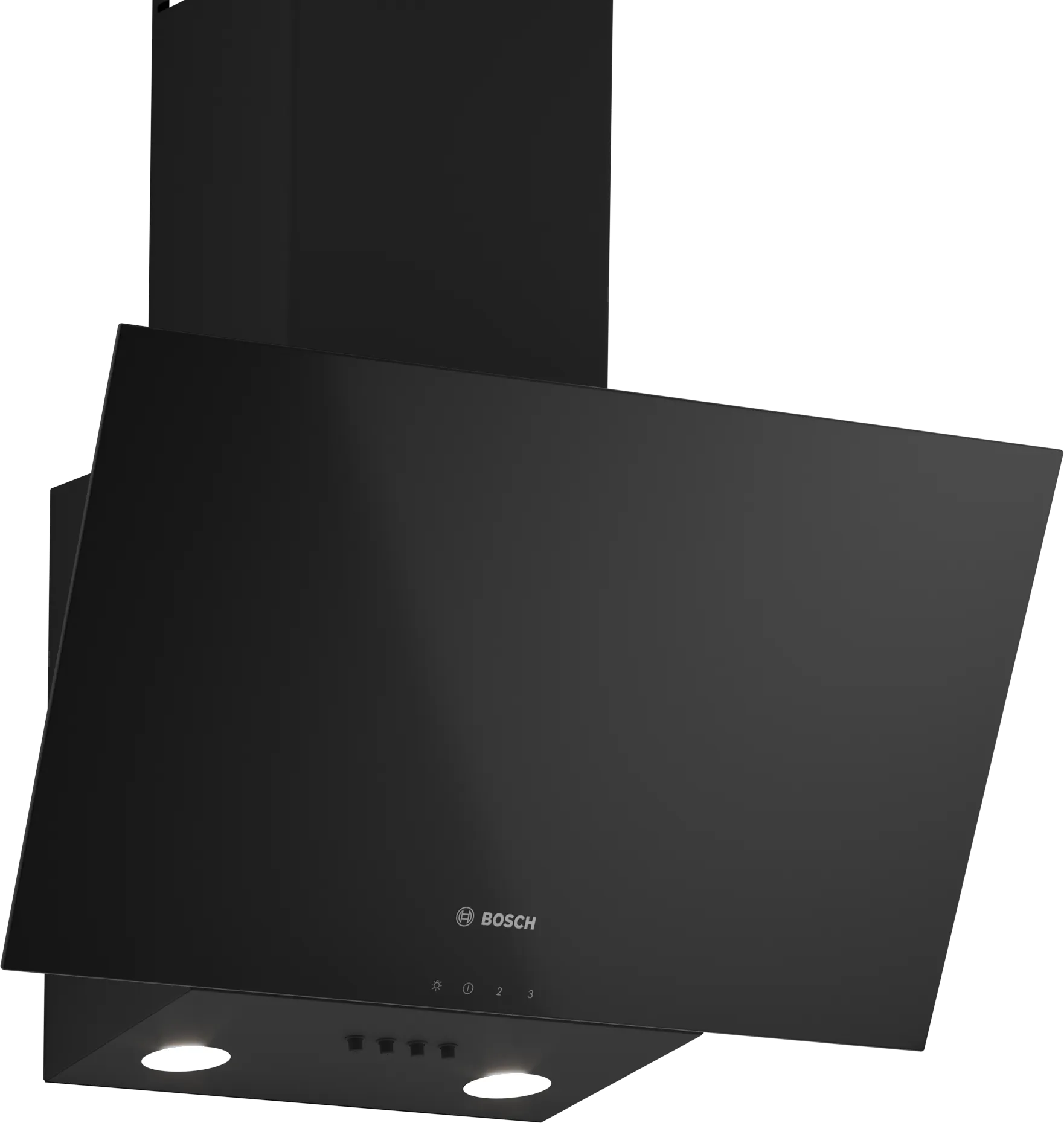 Series 2 wall-mounted cooker hood 60 cm , Black