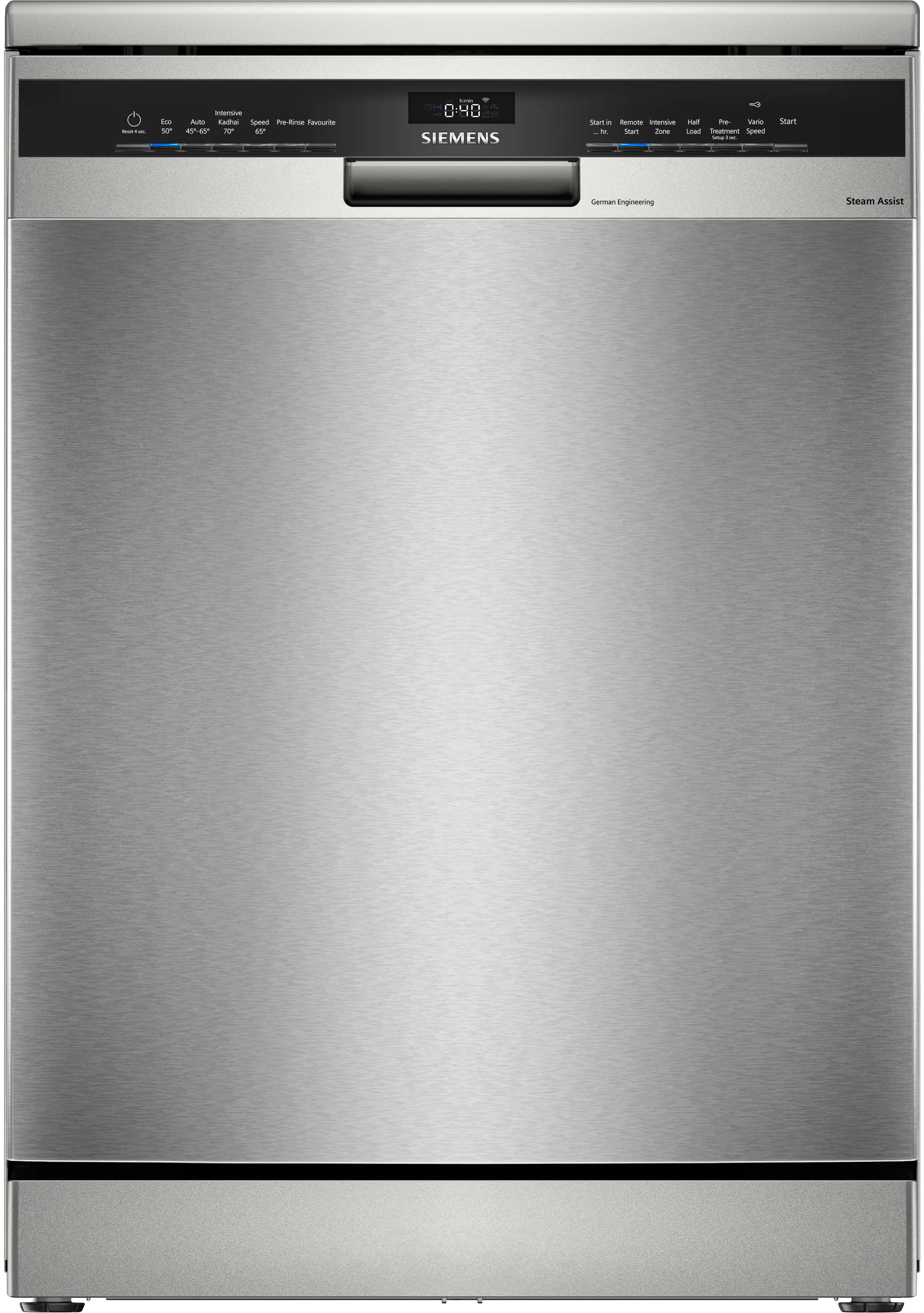 iQ500 free-standing dishwasher 60 cm Brushed steel anti-fingerprint 