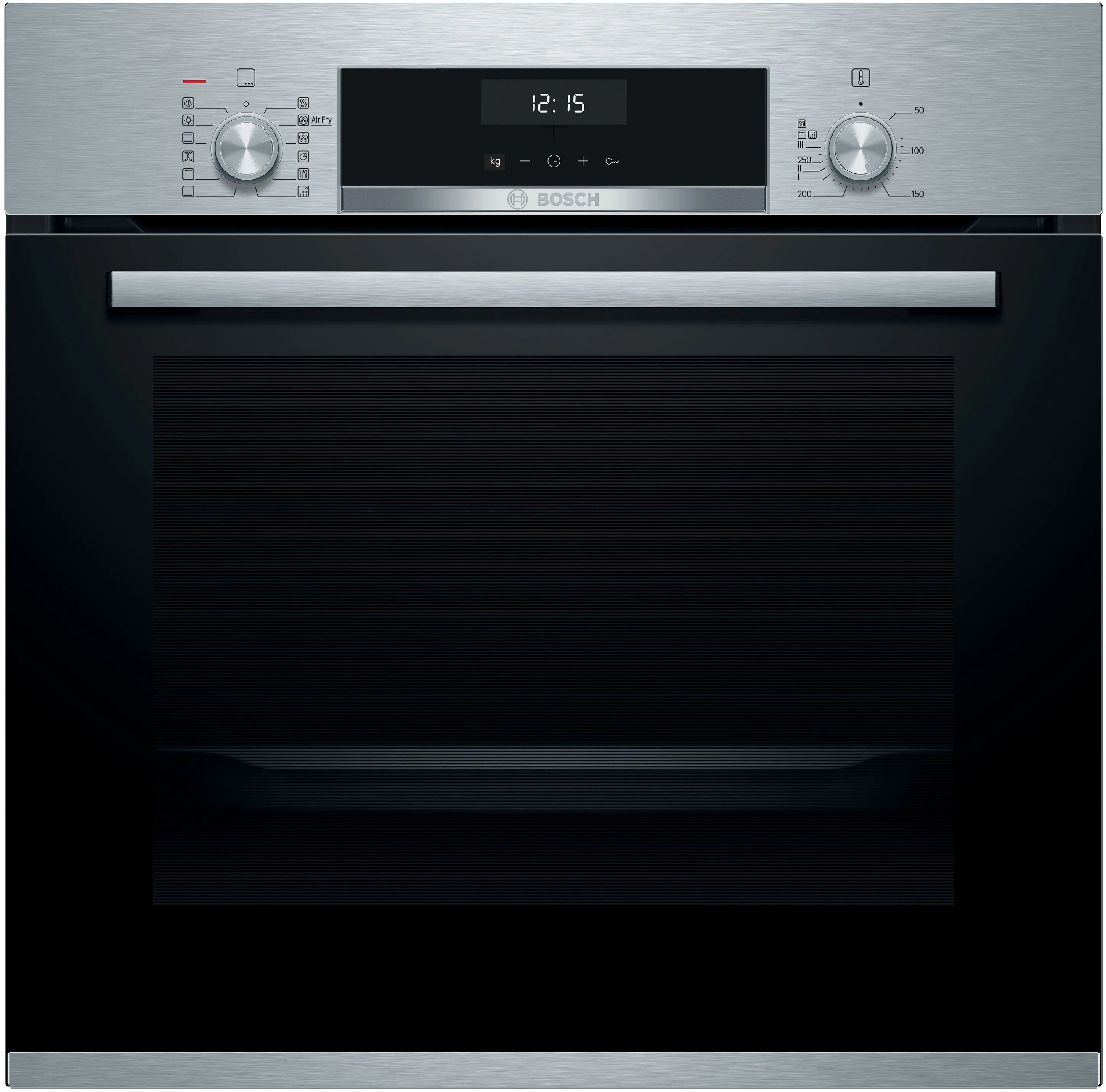 Series 6 Built-in oven with added steam function 60 x 60 cm Stainless steel 