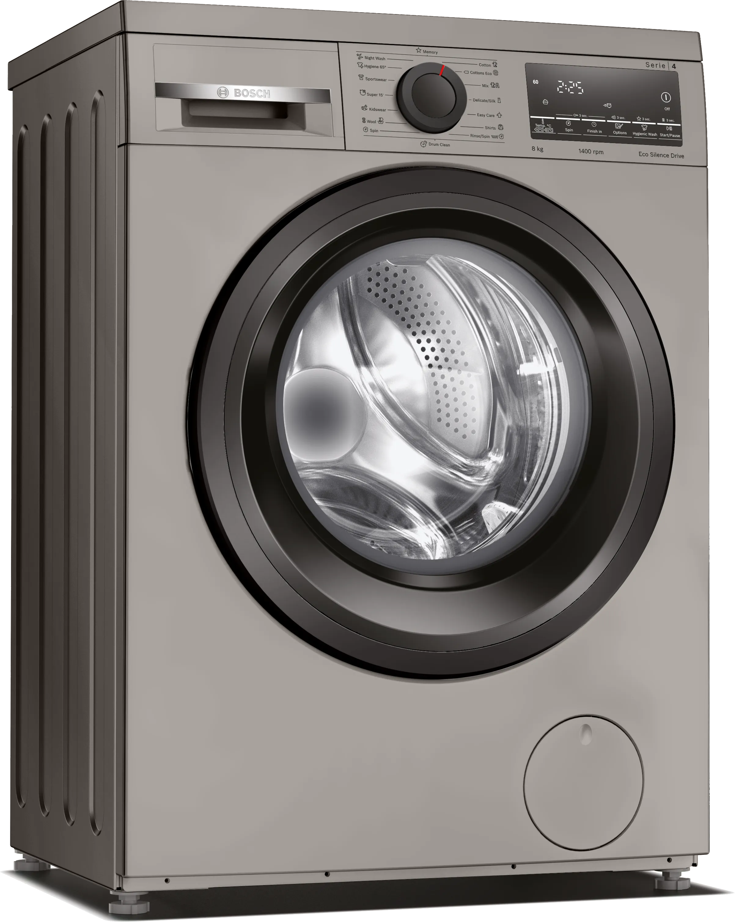 Series 4 washing machine, frontloader 8 kg 1400 rpm 