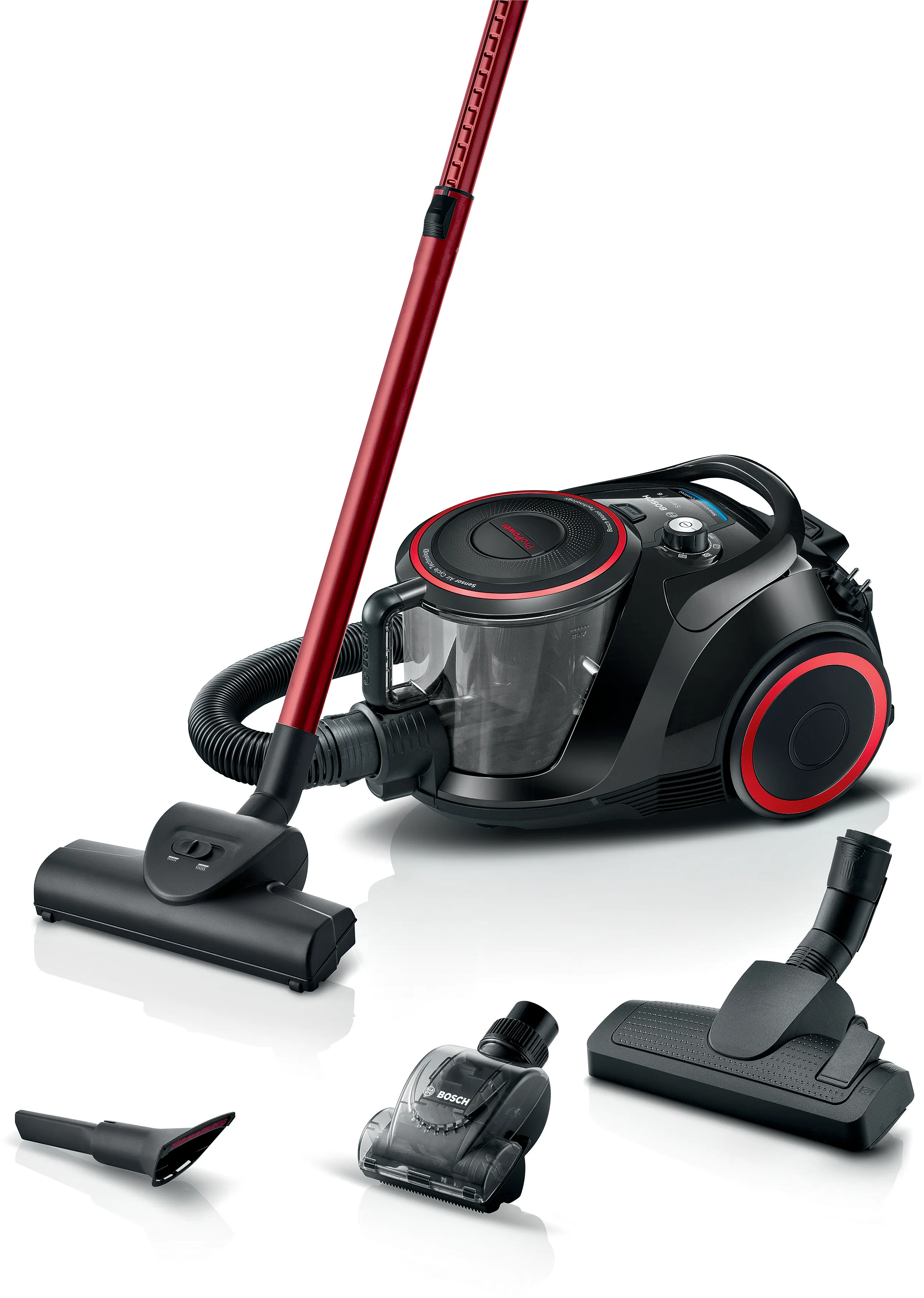 Serie 6Toz torbasız Süpürge ProPower Siyah