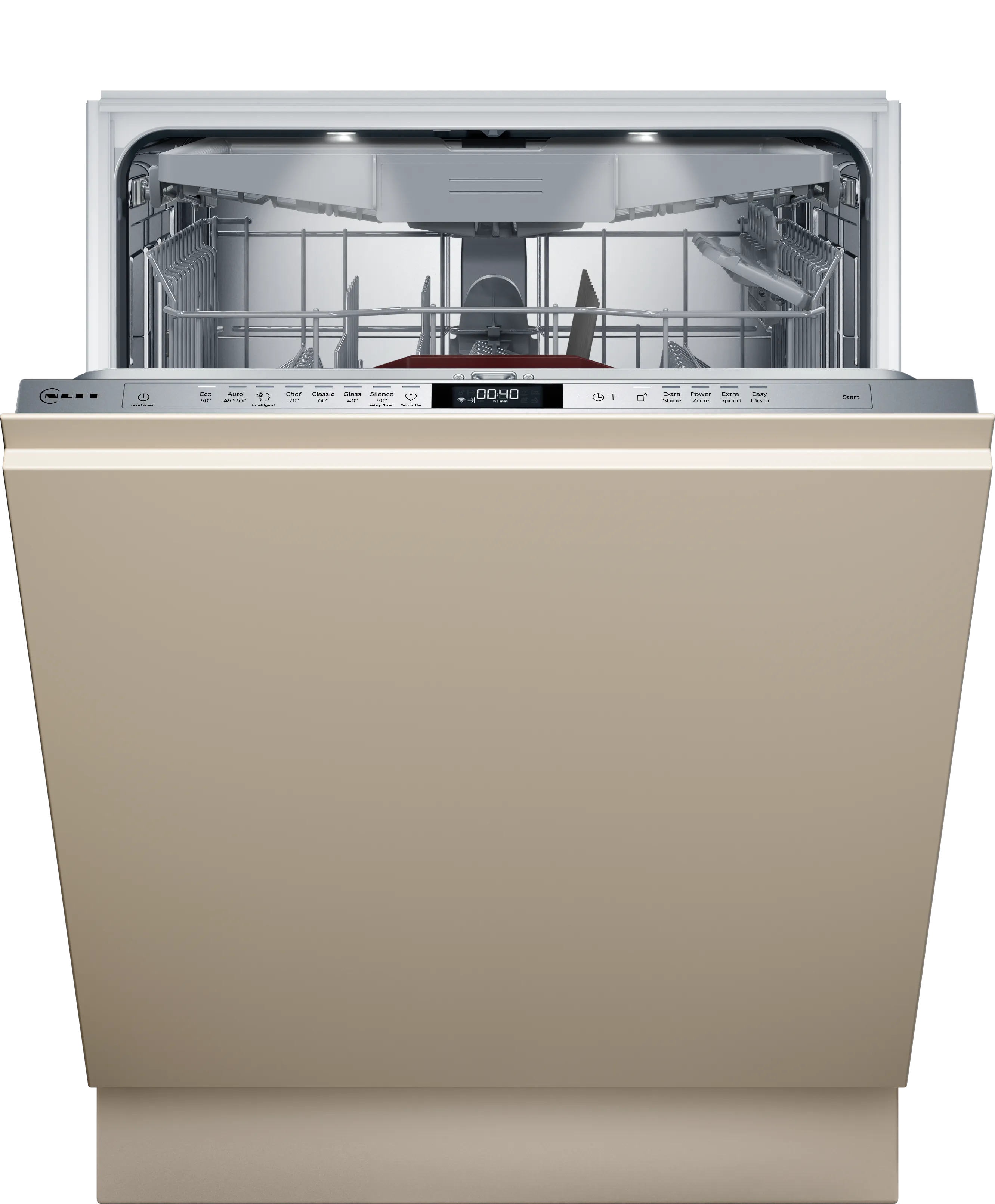 N 70 Lavastoviglie da incasso a scomparsa totale 60 cm Cerniere Sliding 