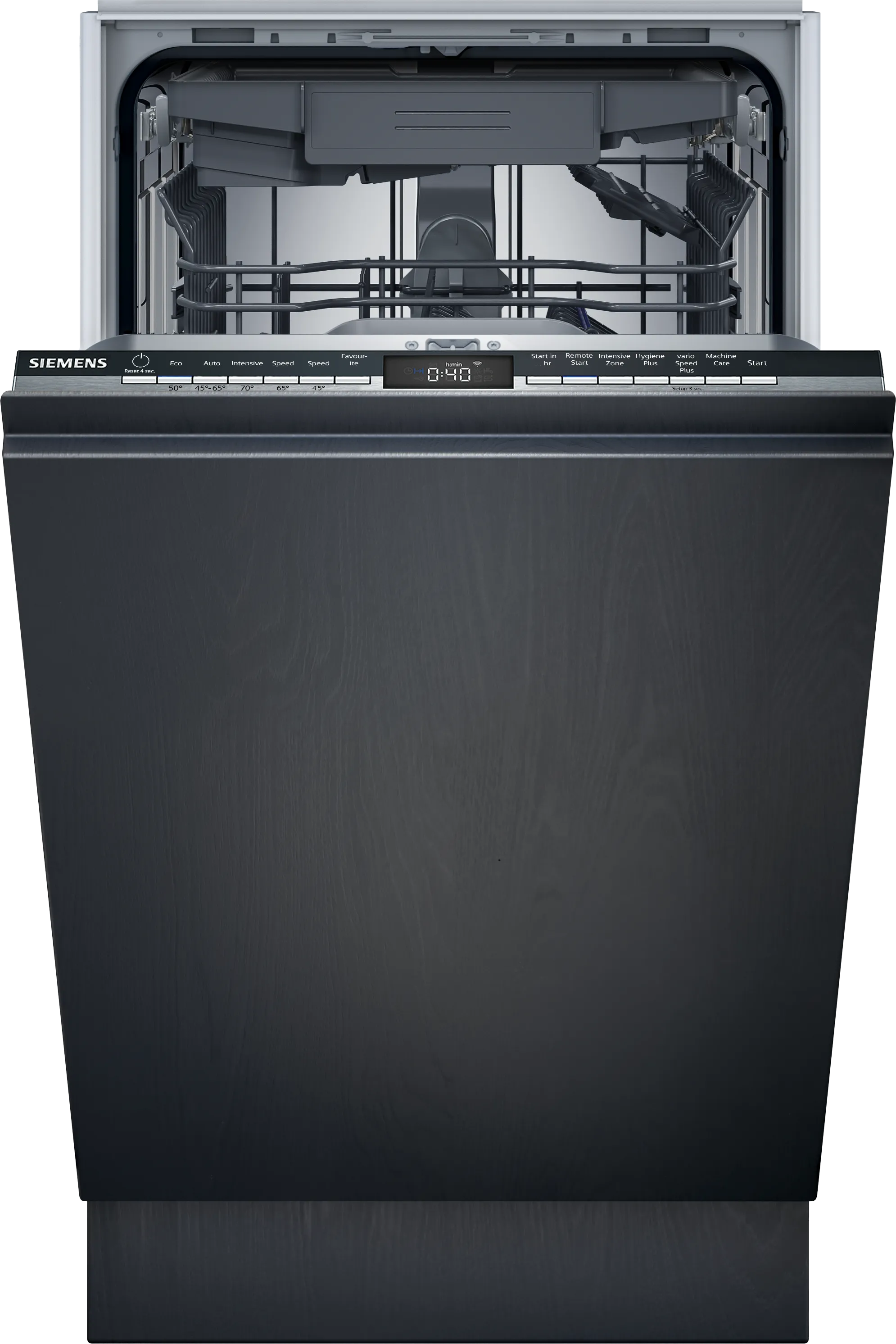 iQ300 Fully-integrated dishwasher 45 cm varioHinge 