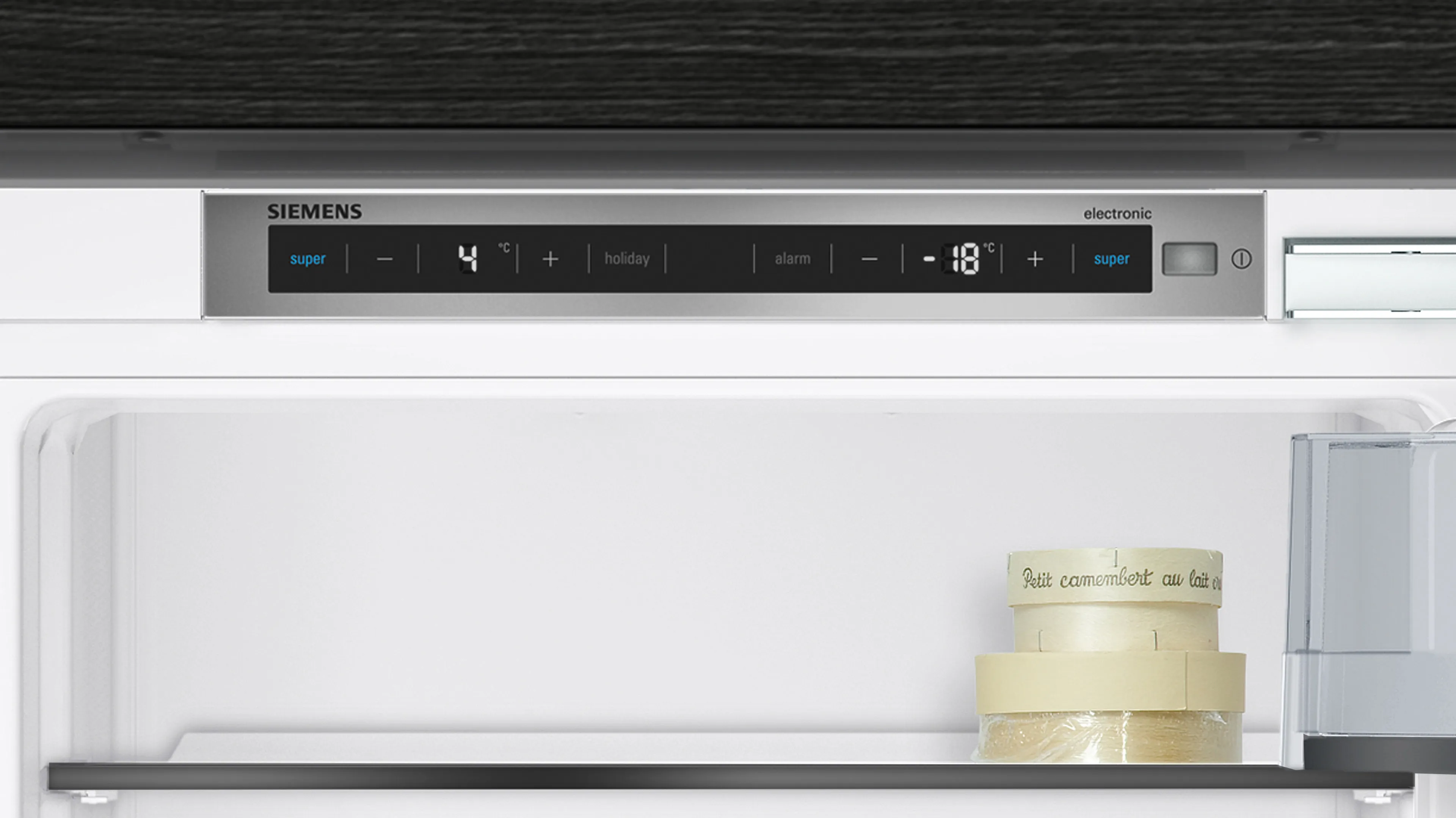 Siemens KI86NSF30I iQ500 built-in fridge-freezer with freezer at bottom 177.2 x 55.8 cm flat hinge - View 9