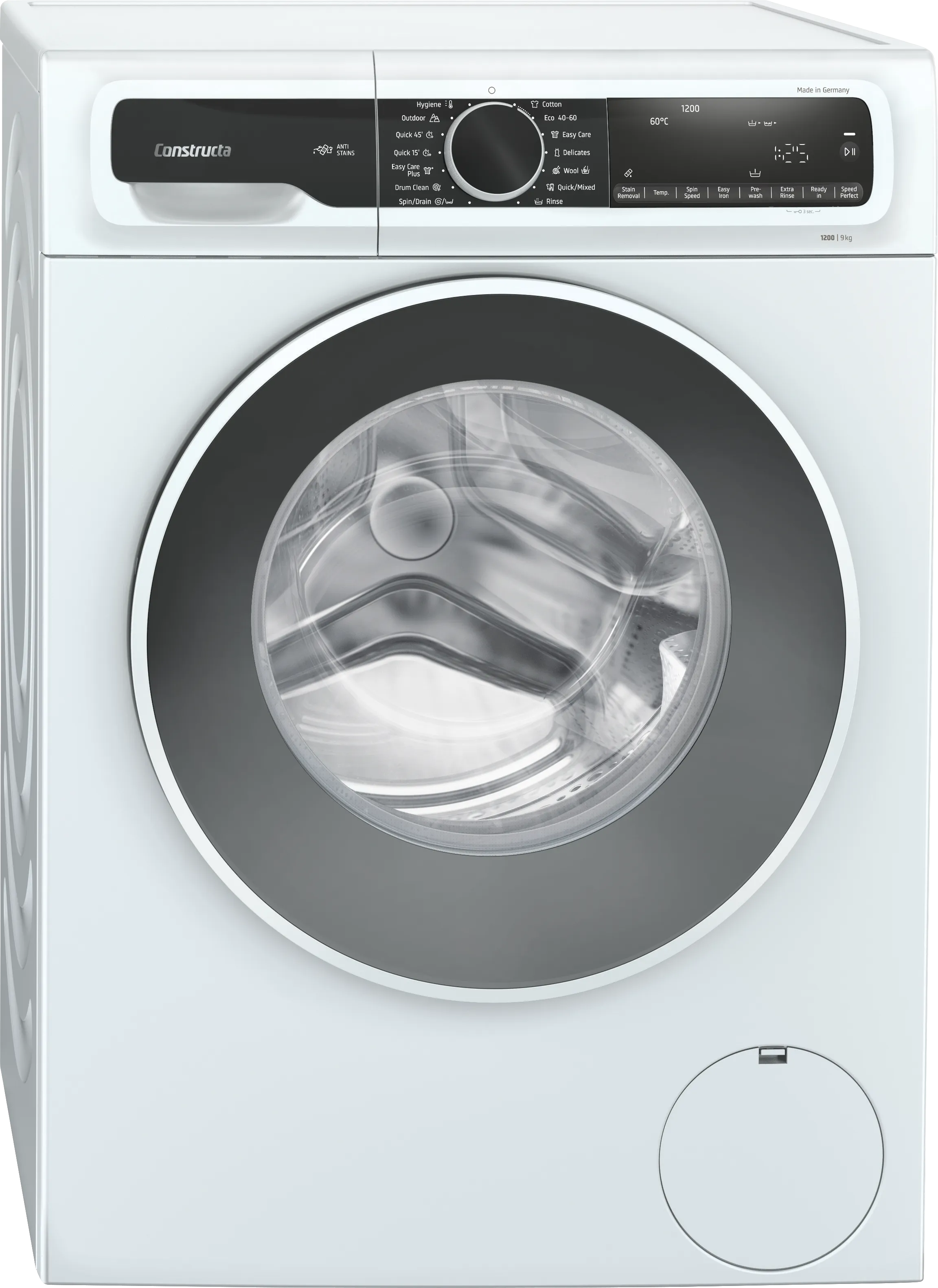  מכונת כביסה פתח קדמי 9 kg מקסימום 1200 סל"ד