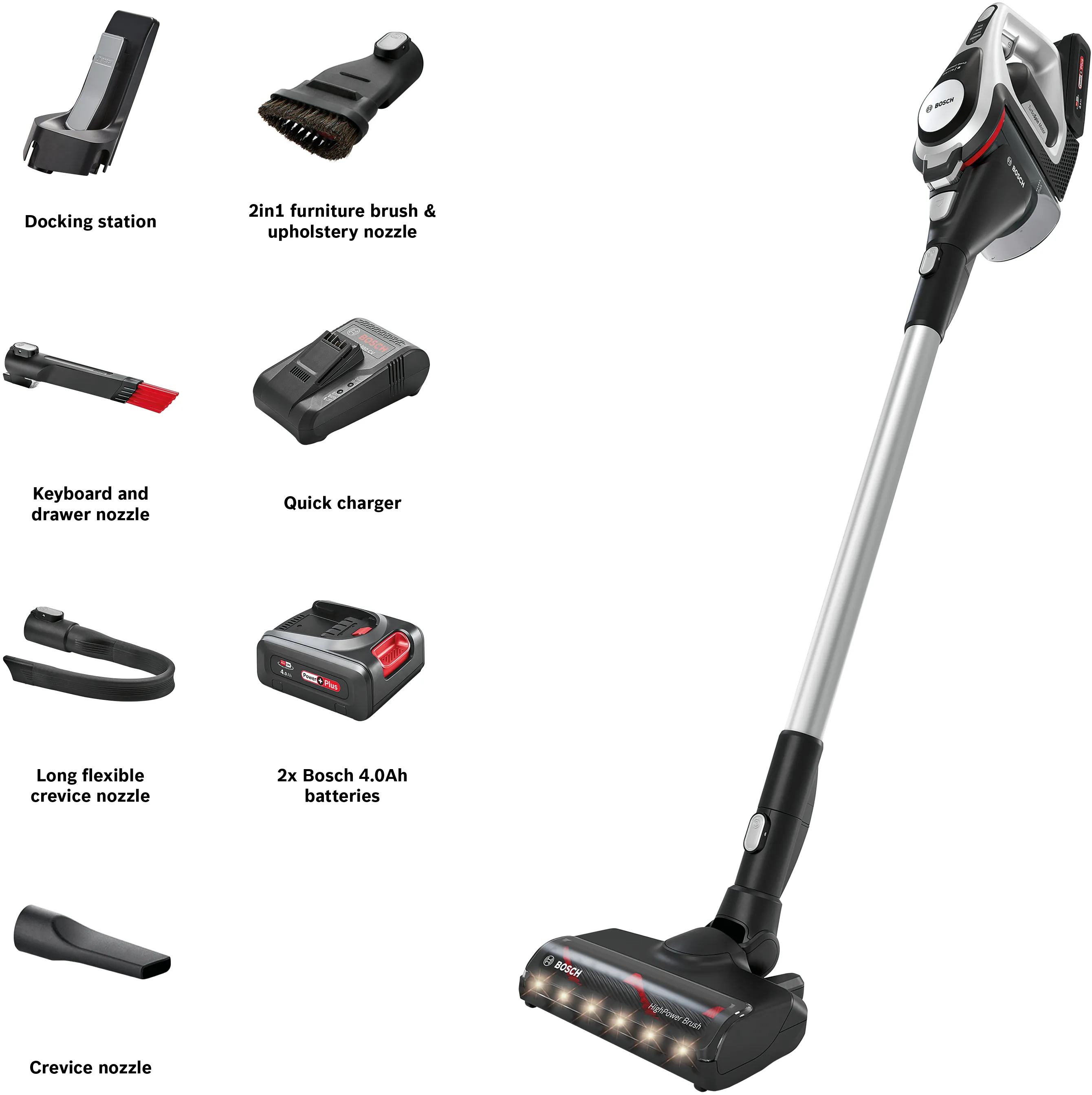 BCS8224GB Cordless vacuum cleaner BOSCH GB