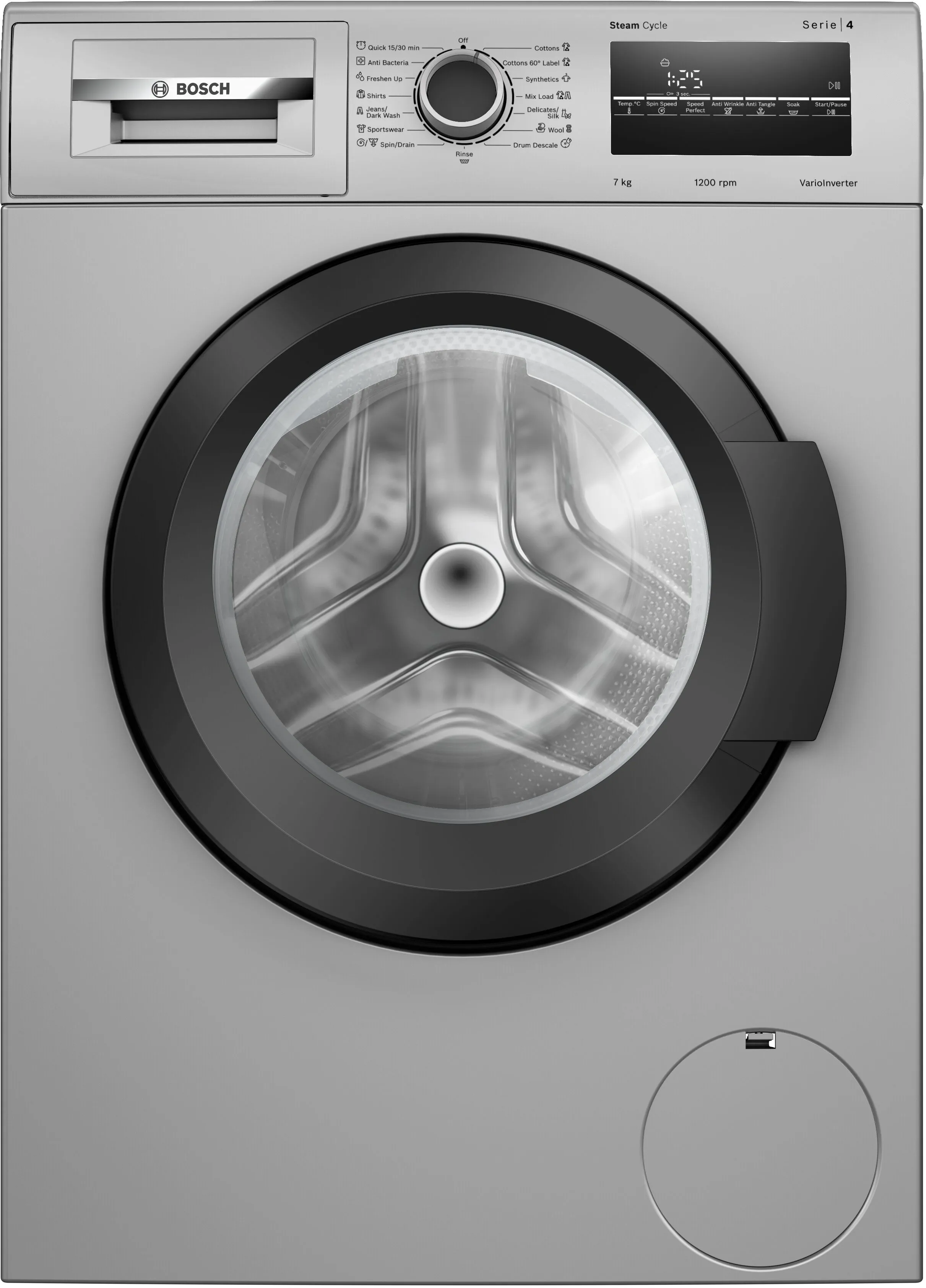 Series 2 washing machine, front loader 7 kg 1200 rpm