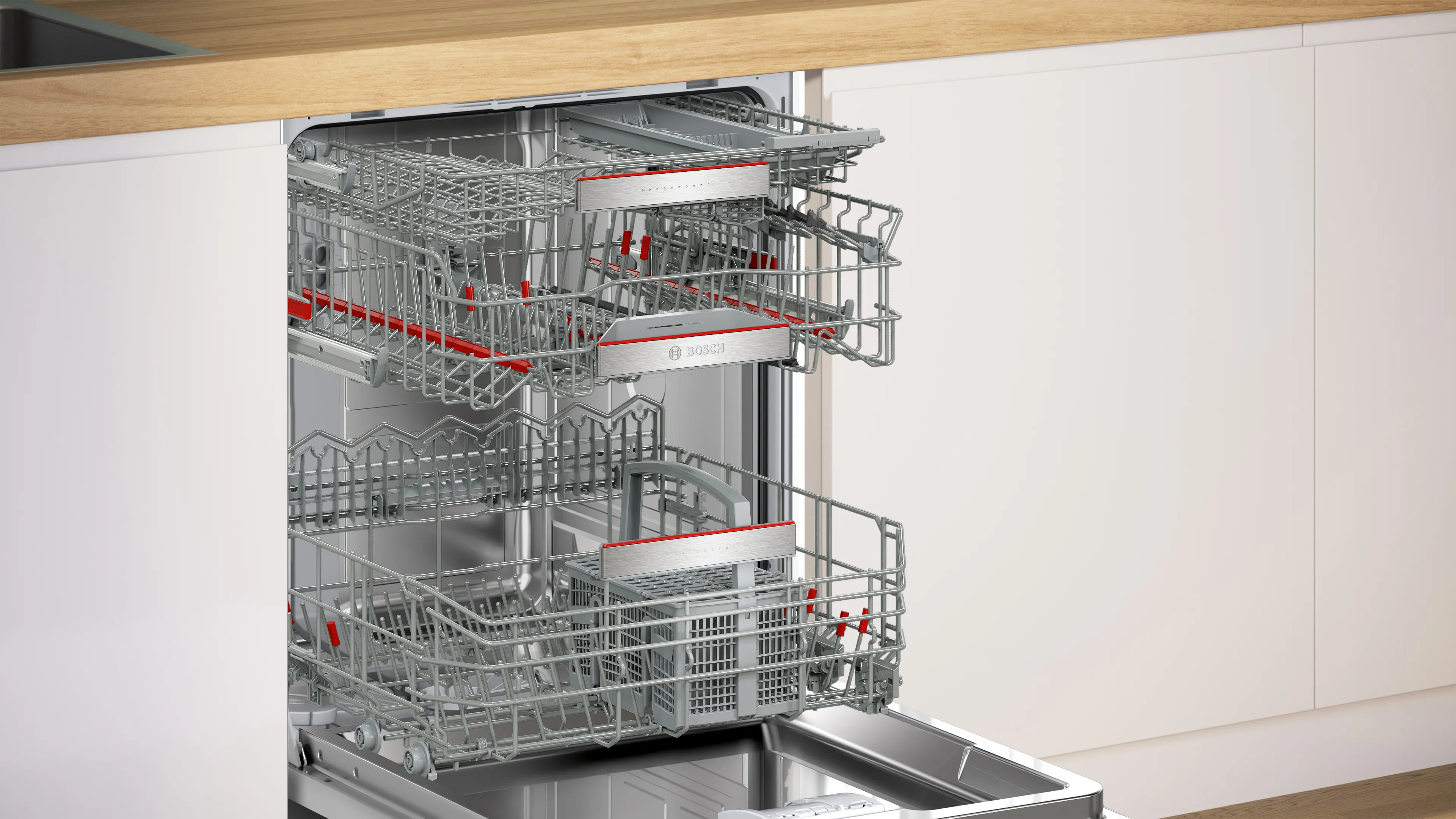 Bosch full size integrated dishwasher outlet