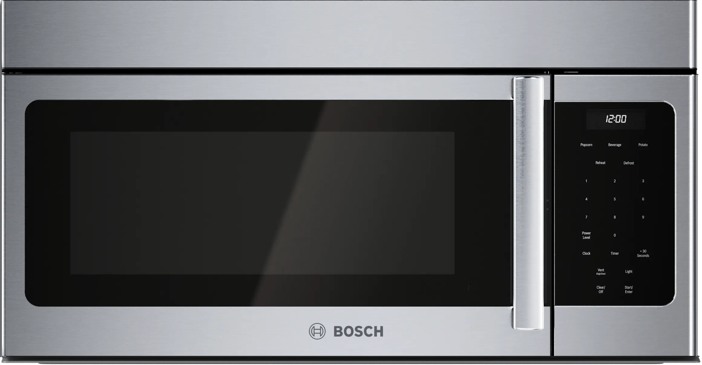 Over-The-Range Microwave 30'' Left SideOpening Door, Stainless Steel 