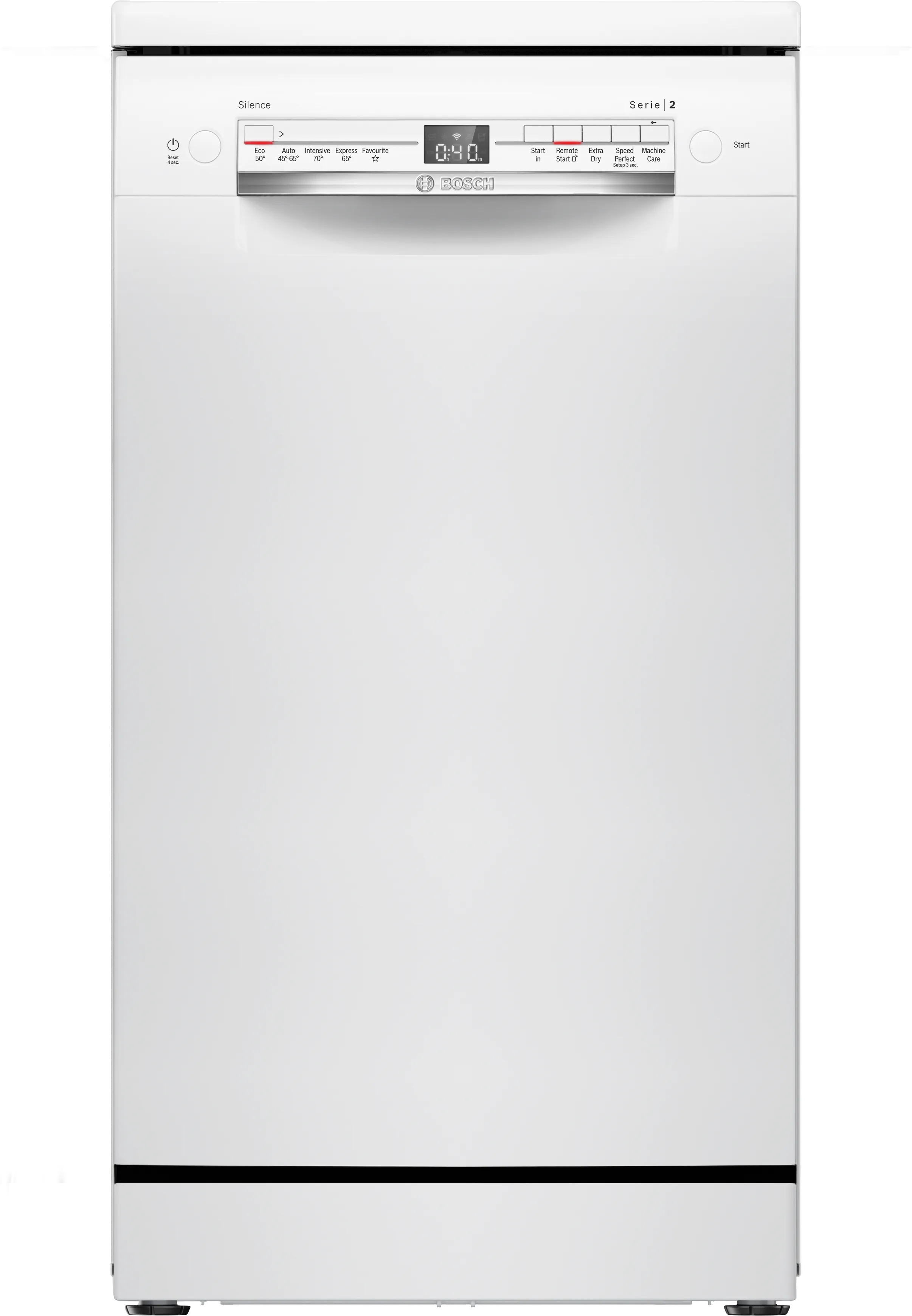 Series 2 free-standing dishwasher 45 cm White 