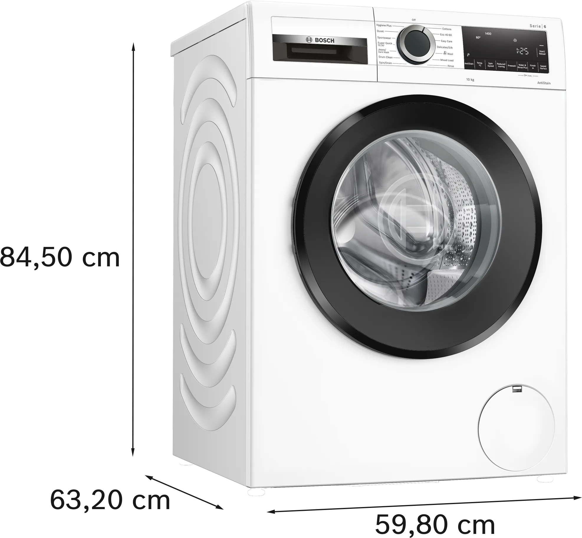 fullsize BOSCH frontloader WGG25402GB washing | MT machine,