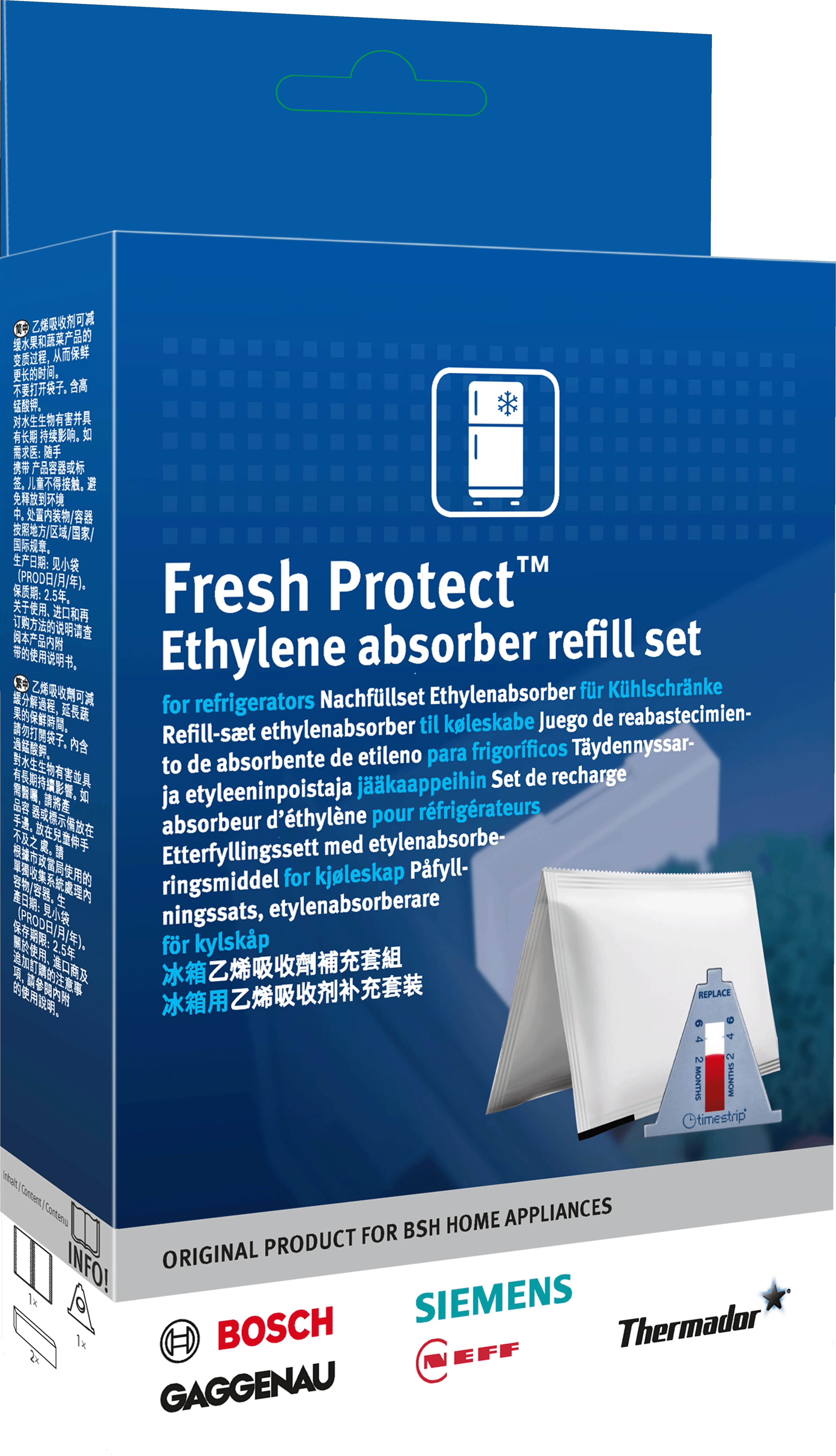 Keep-fresh bag FreshProtect_RefillKit for refrigerators 