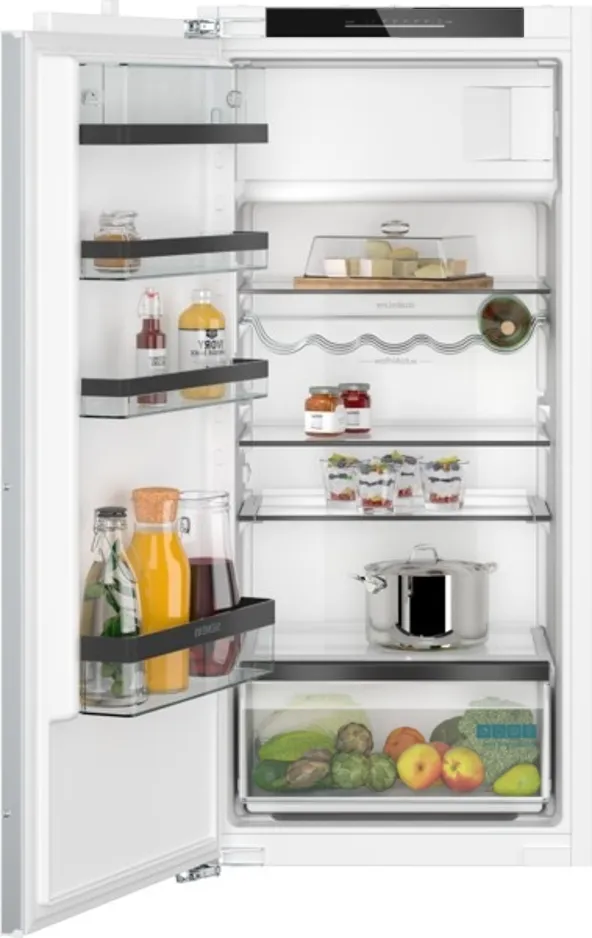 iQ500 Einbau-Kühlschrank mit Gefrierfach 122.1 x 55.8 cm Flachscharnier mit Softeinzug 