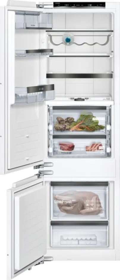 iQ700 built-in fridge-freezer with freezer at bottom 177.2 x 55.8 cm soft close flat hinge 