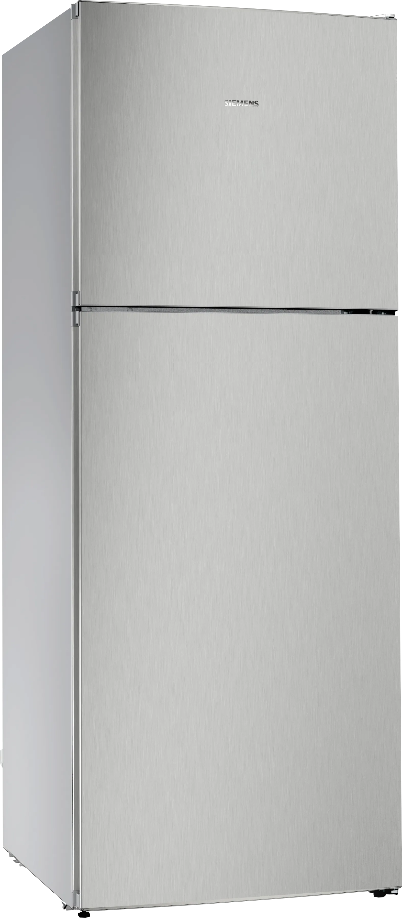 iQ300 free-standing fridge-freezer with freezer at top 186 x 70 cm Inox-look, Total noFrost 