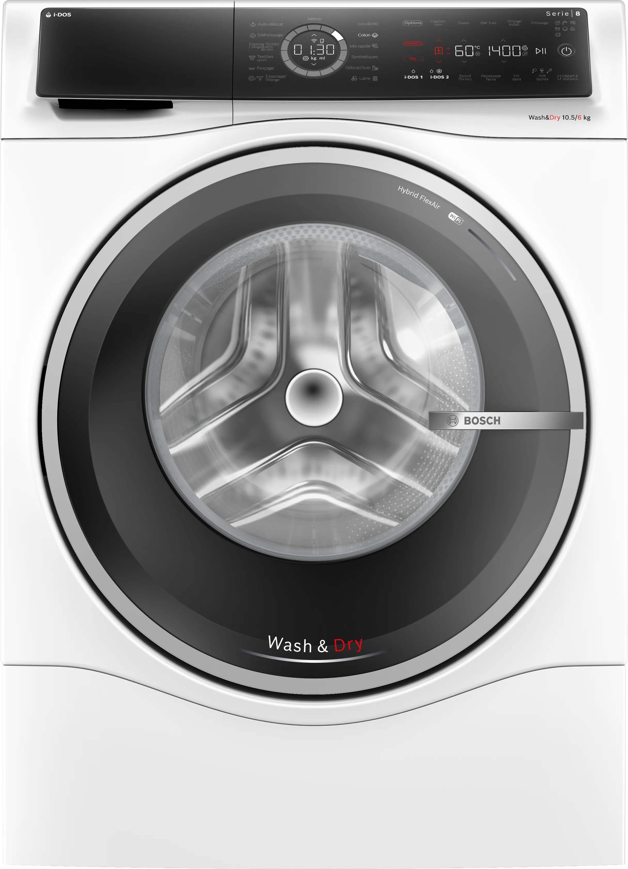 Série 8 Lave-linge séchant 10.5/6 kg 1400 trs/min 