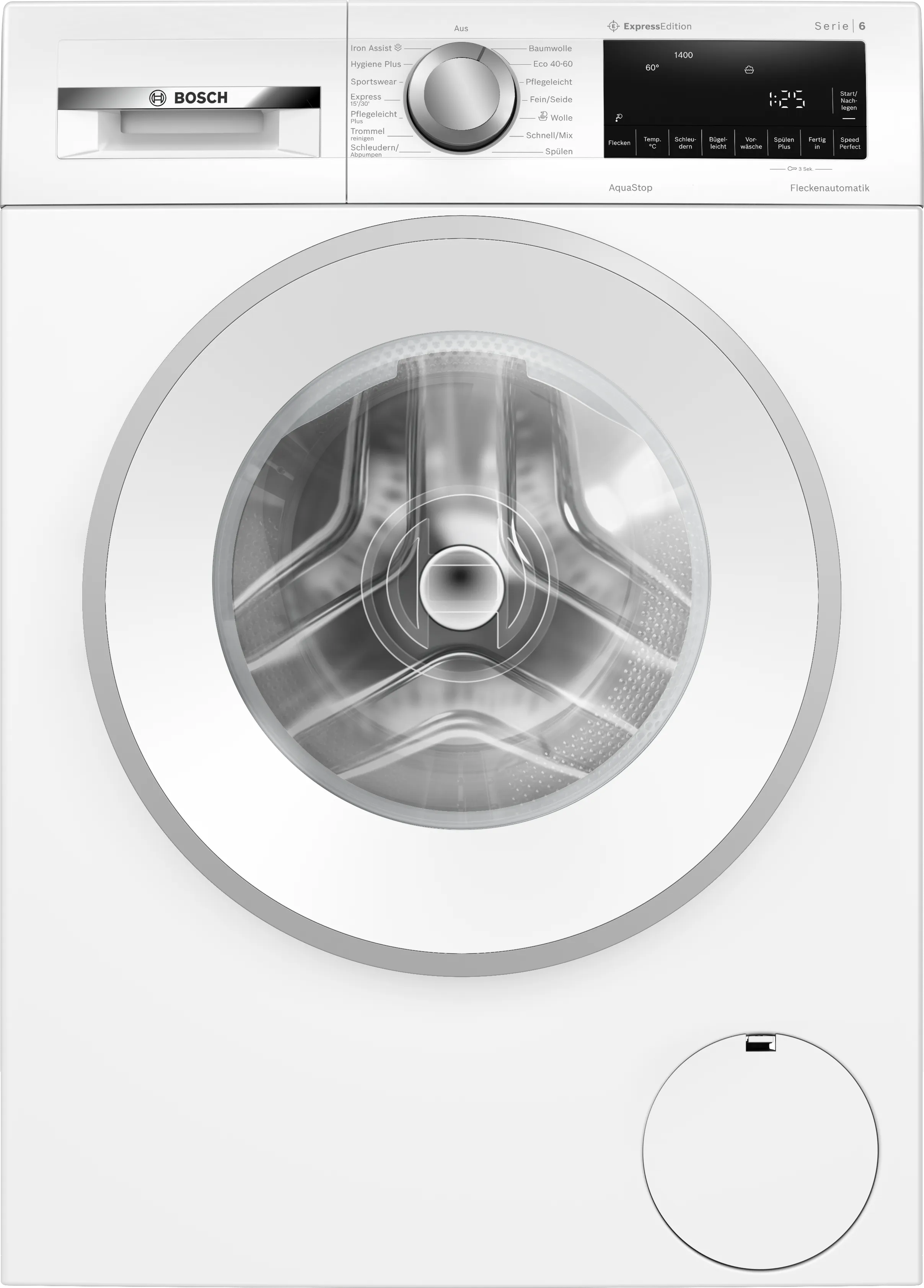 Serie 6 Waschmaschine, Frontlader 9 kg max. 1400 U/min.