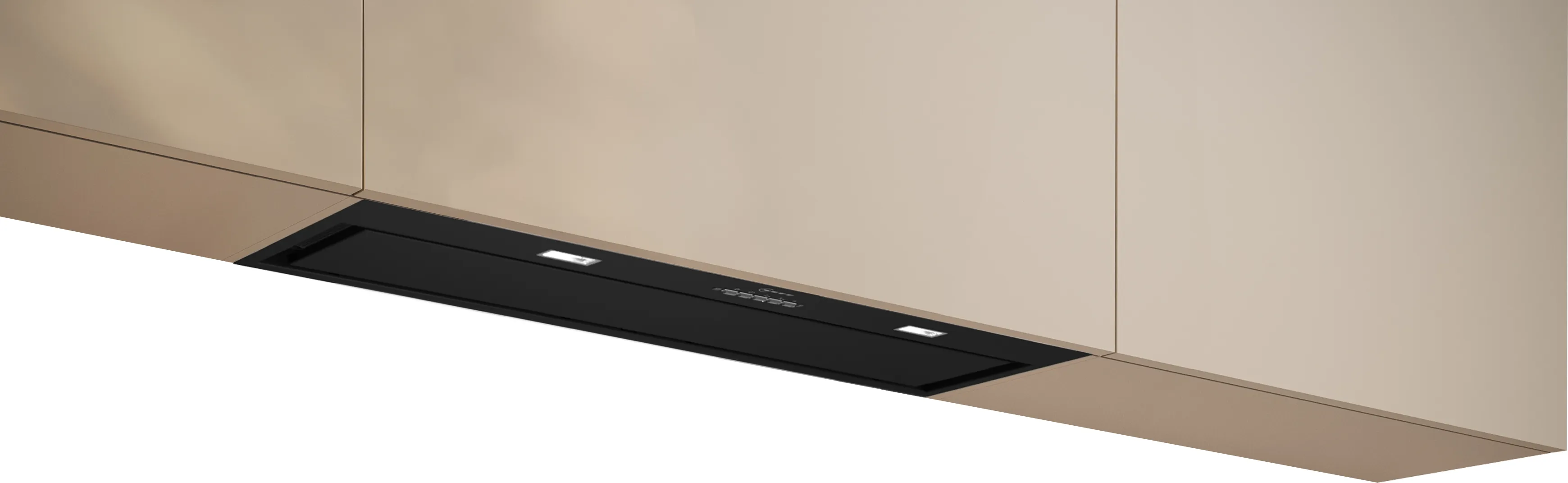 N 90 integrated rangehood 86 cm Black 