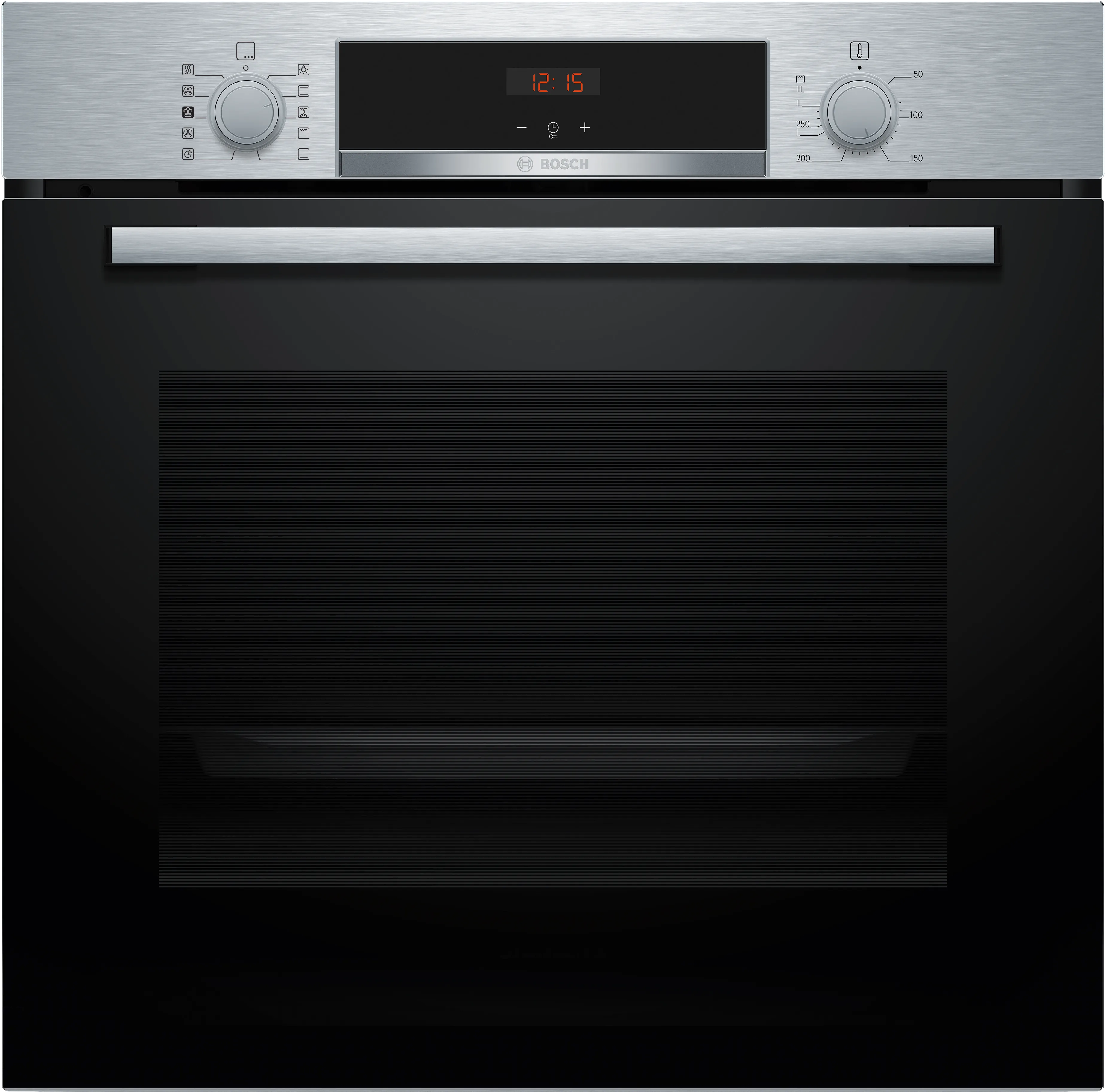 Series 4 Built-in oven with added steam function 60 x 60 cm Stainless steel 