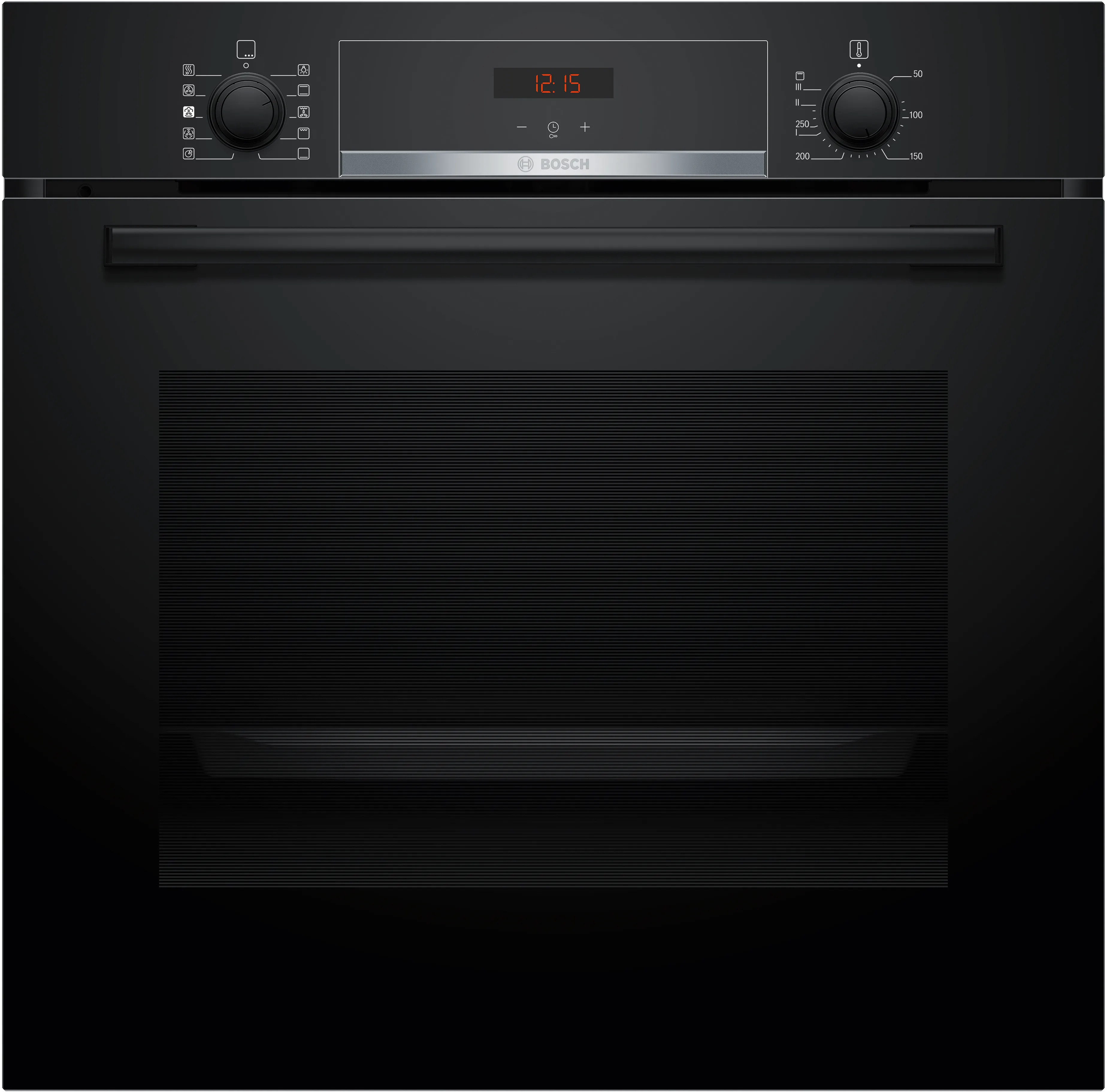 Series 4 Built-in oven with added steam function 60 x 60 cm Black 