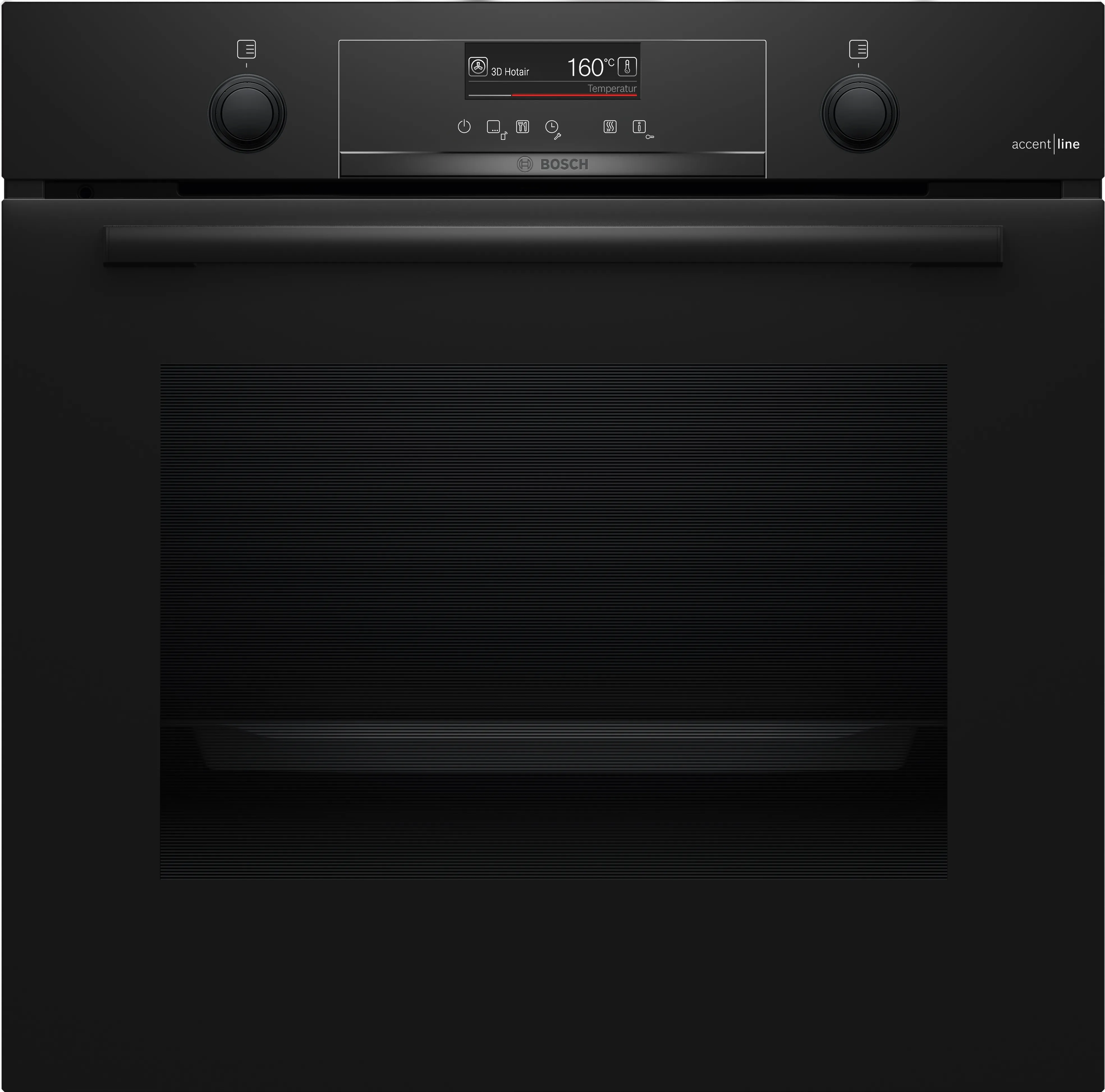 Series 6 Built-in oven 60 x 60 cm Black 