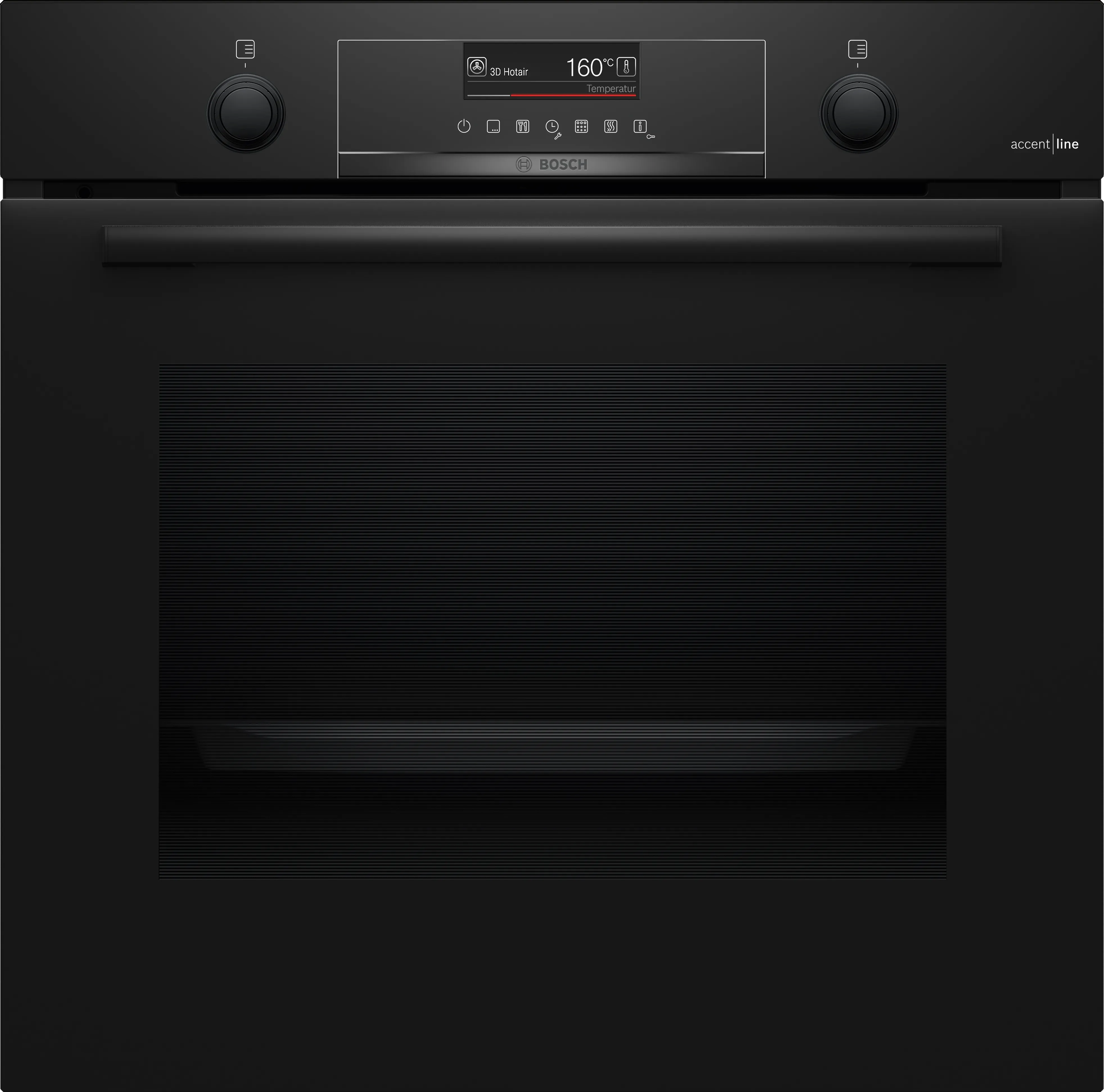 Series 6 Built-in oven 60 x 60 cm Black 