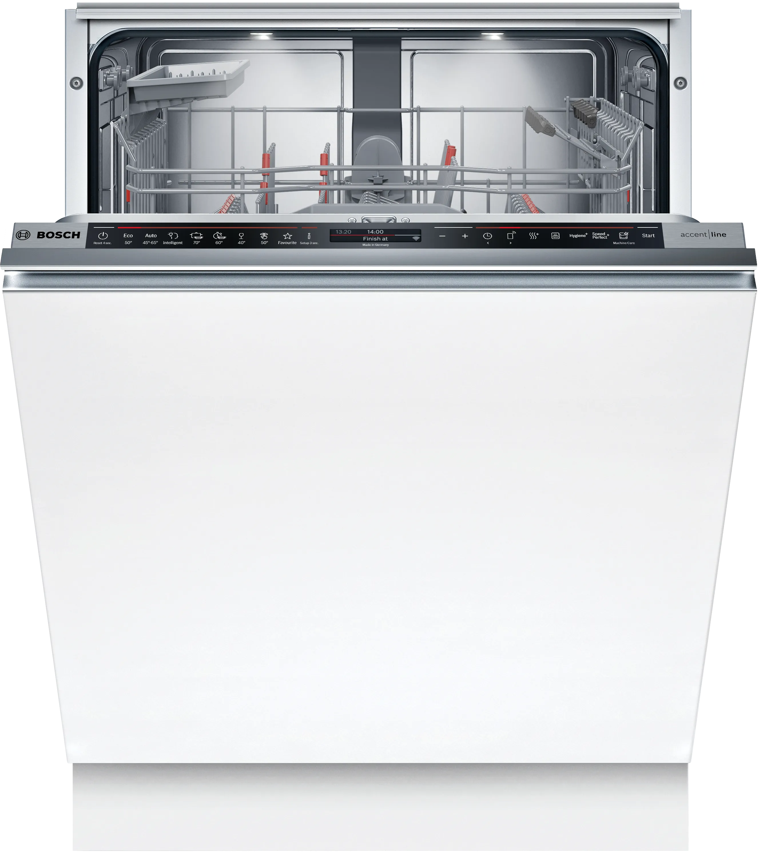 Series 8 fully-integrated dishwasher 60 cm XXL, Variable hinge for special installation situations 