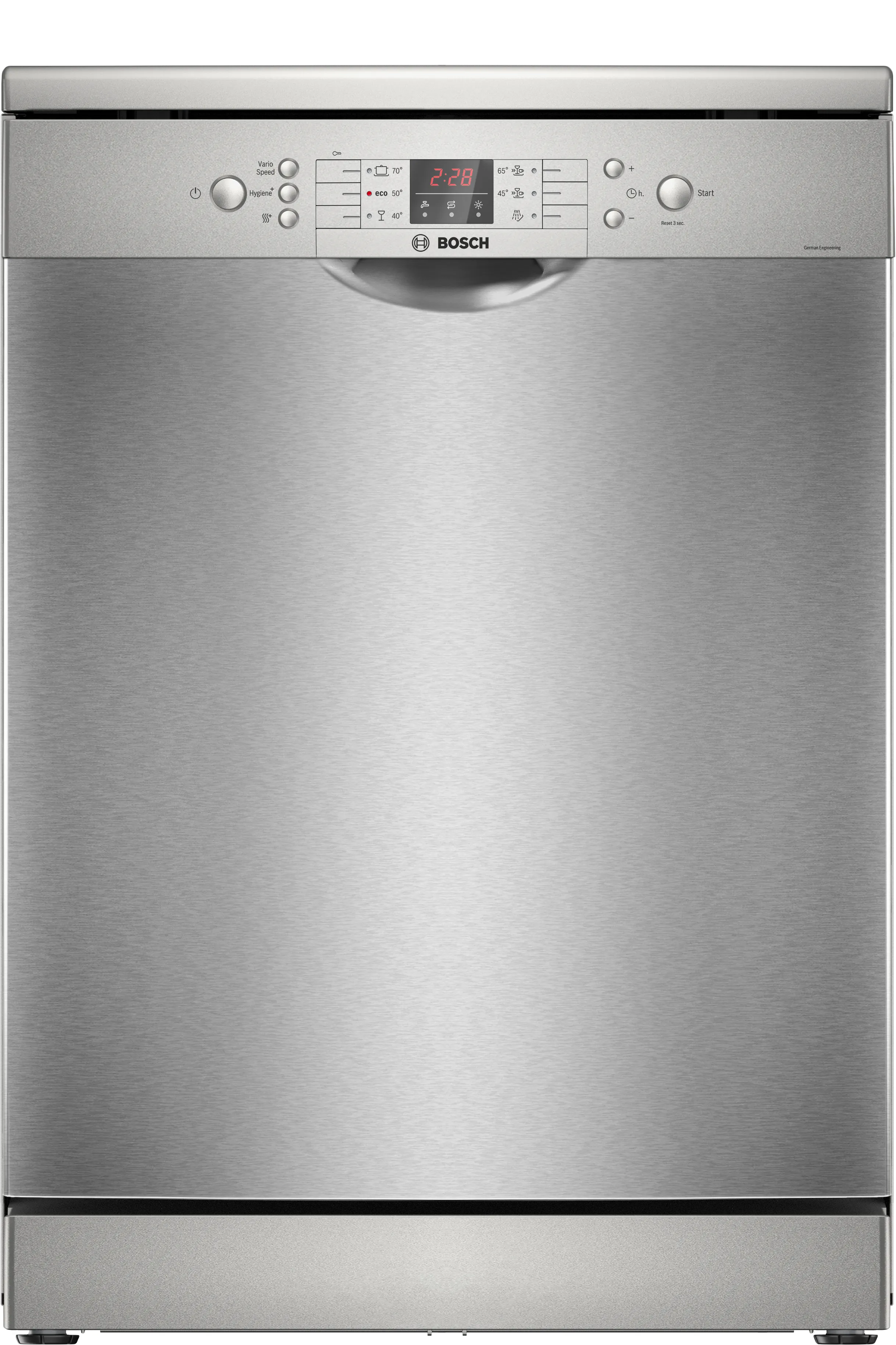 Series 2 free-standing dishwasher 60 cm Brushed steel anti-fingerprint 