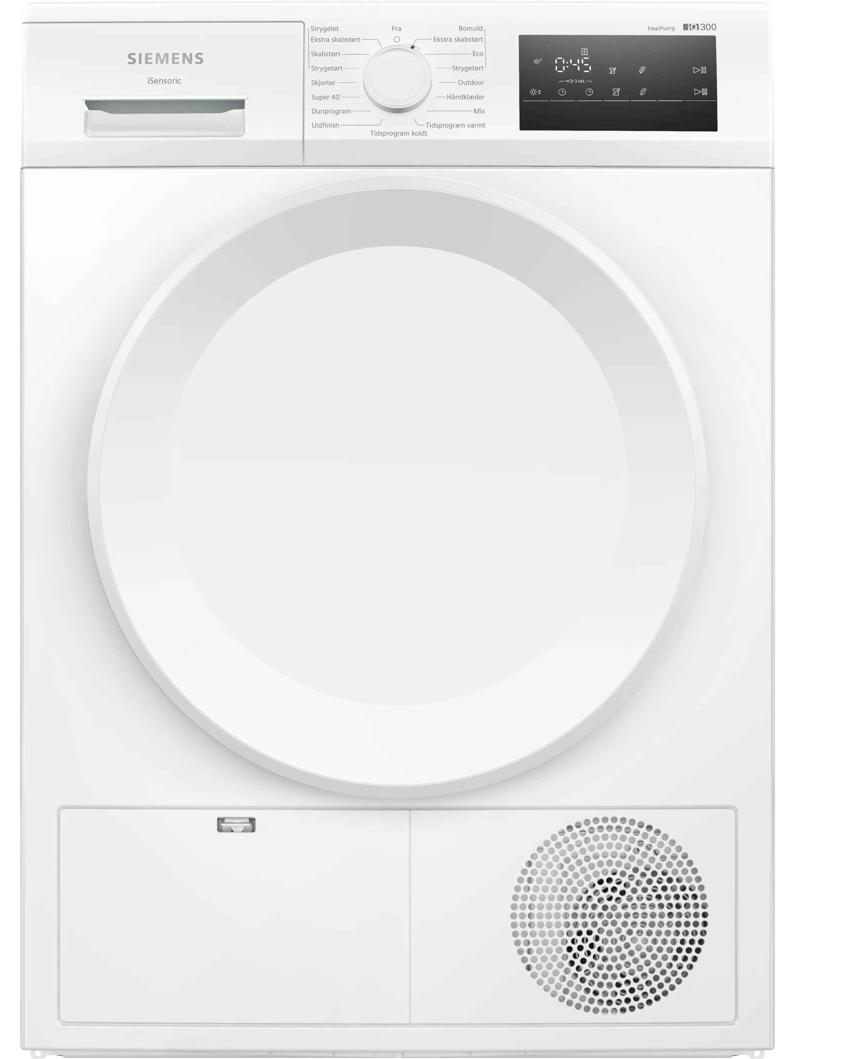 iQ300 Kondenstørretumbler med varmepumpe 8 kg 