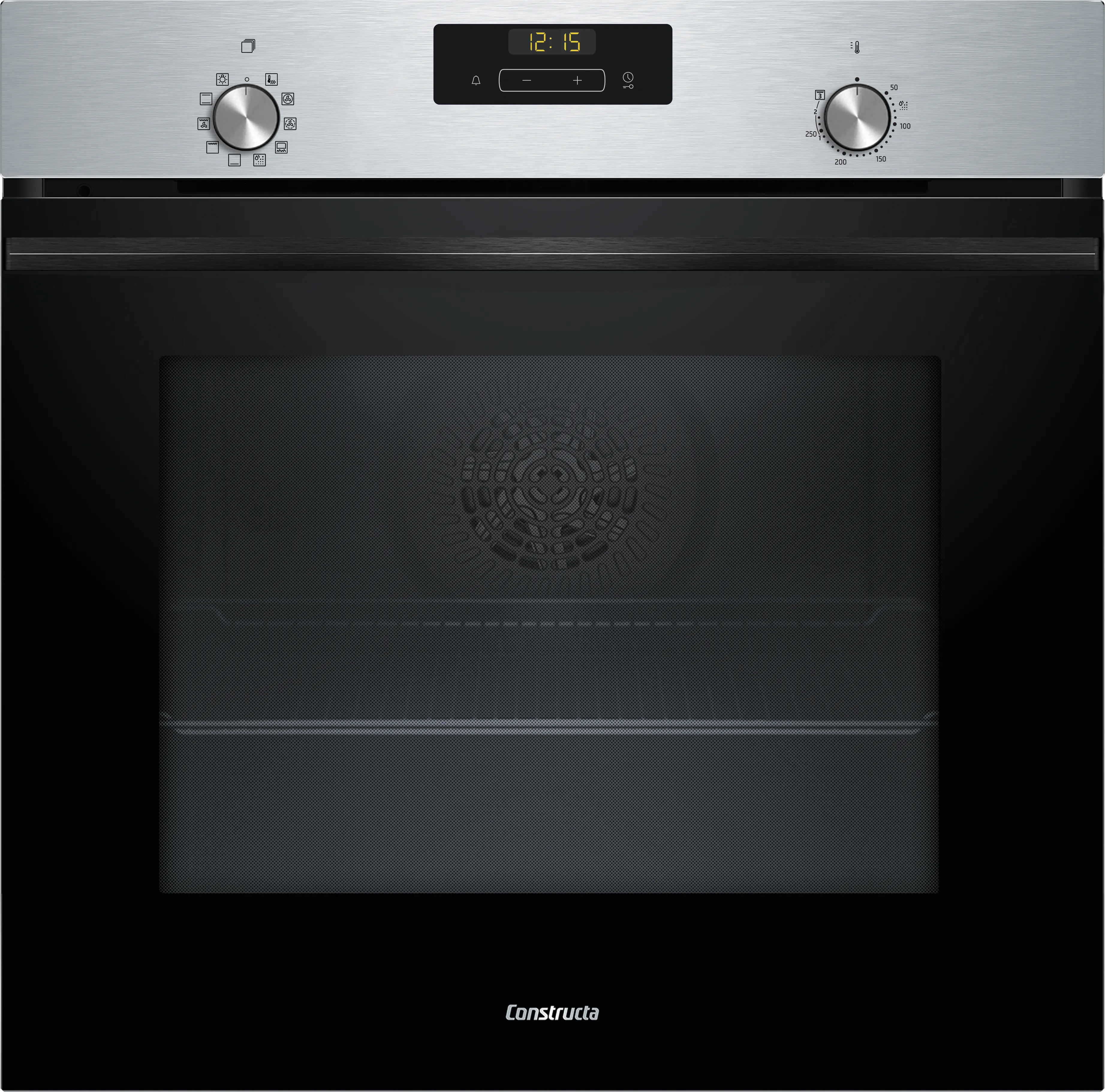 Einbau-Backofen 60 x 60 cm Edelstahl