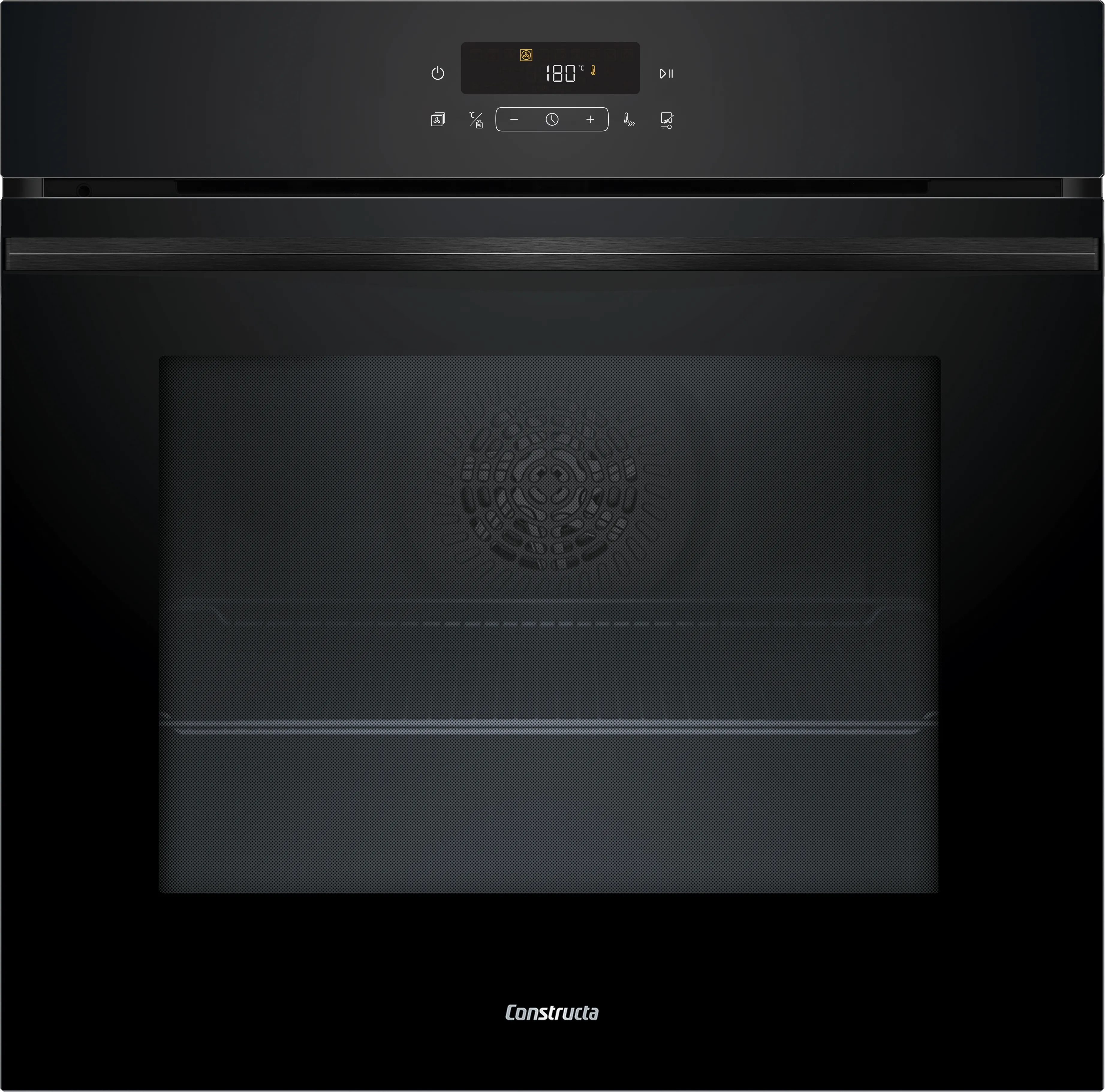 Einbau-Backofen 60 x 60 cm Schwarz