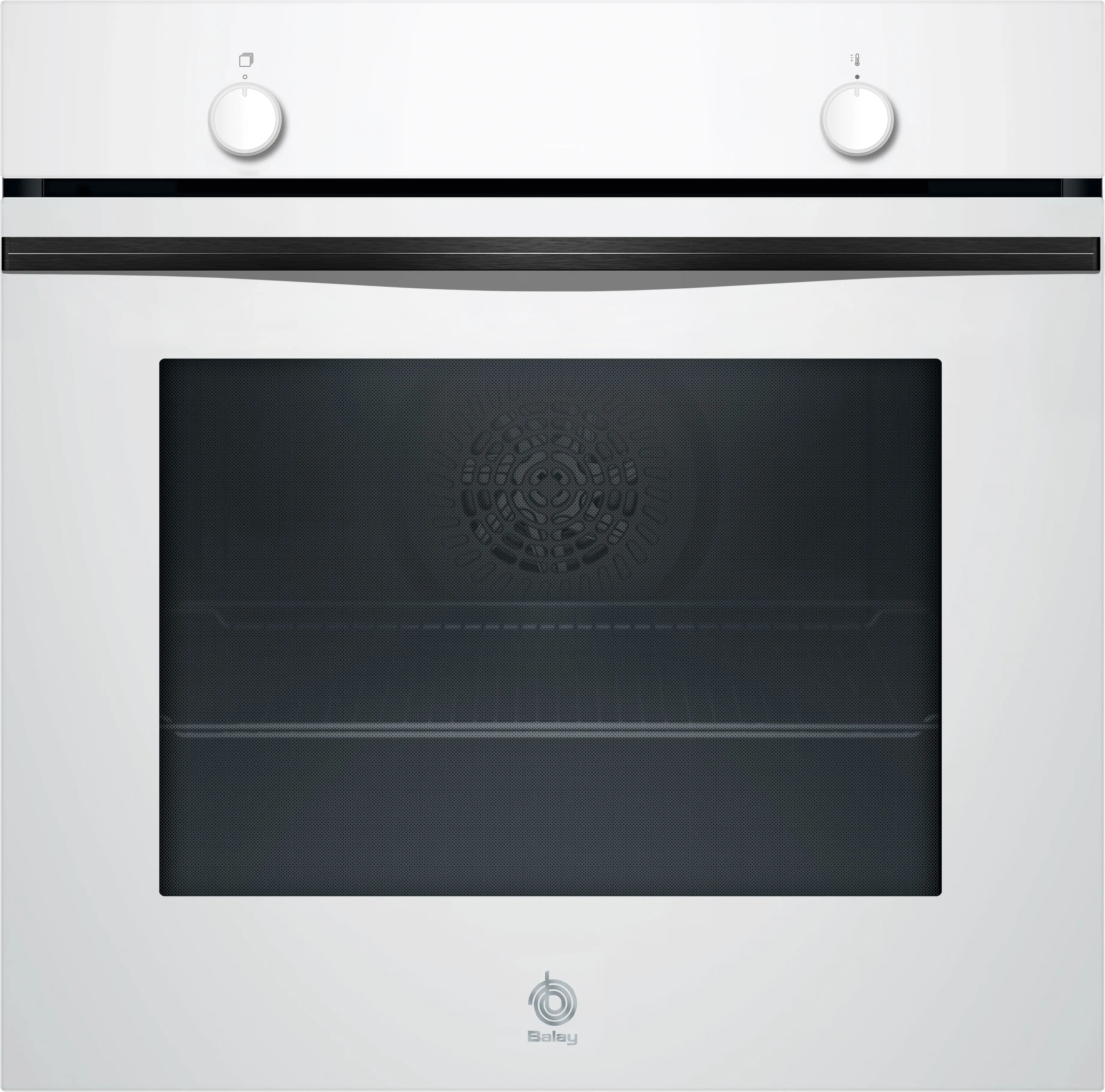 Horno 60 x 60 cm Cristal blanco