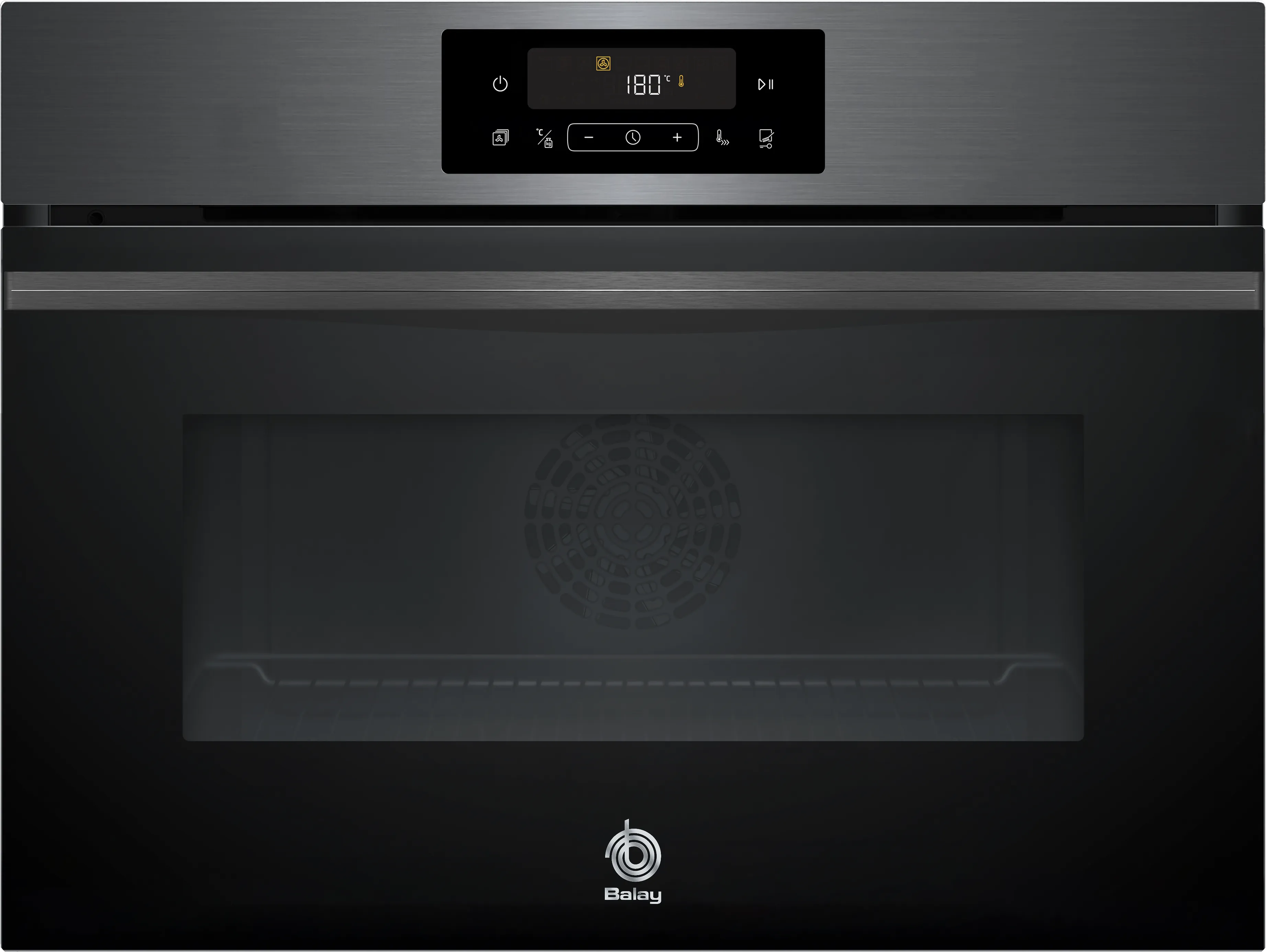 Horno compacto pirolítico 60 x 45 cm Grafito