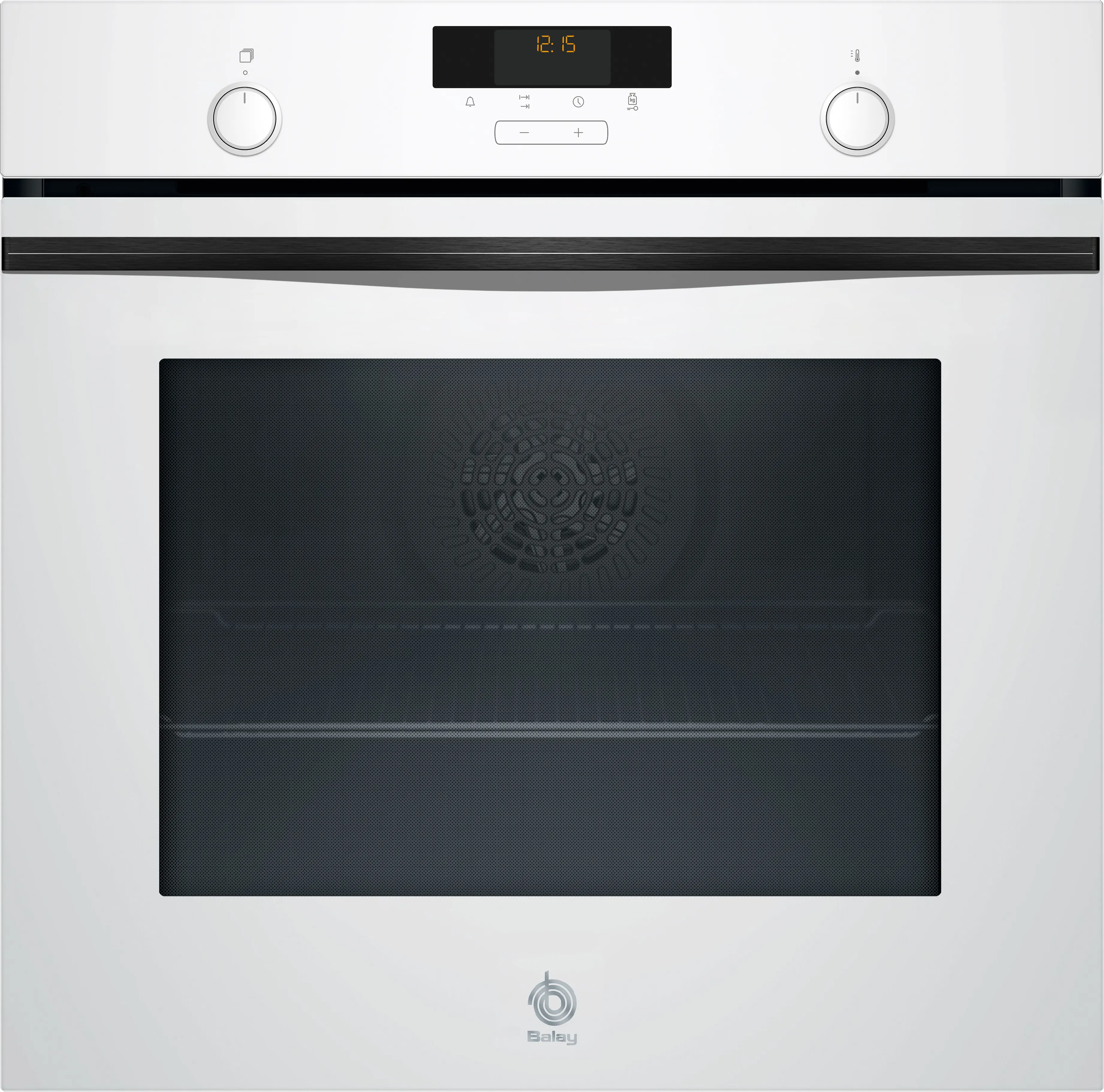 Horno 60 x 60 cm Cristal blanco