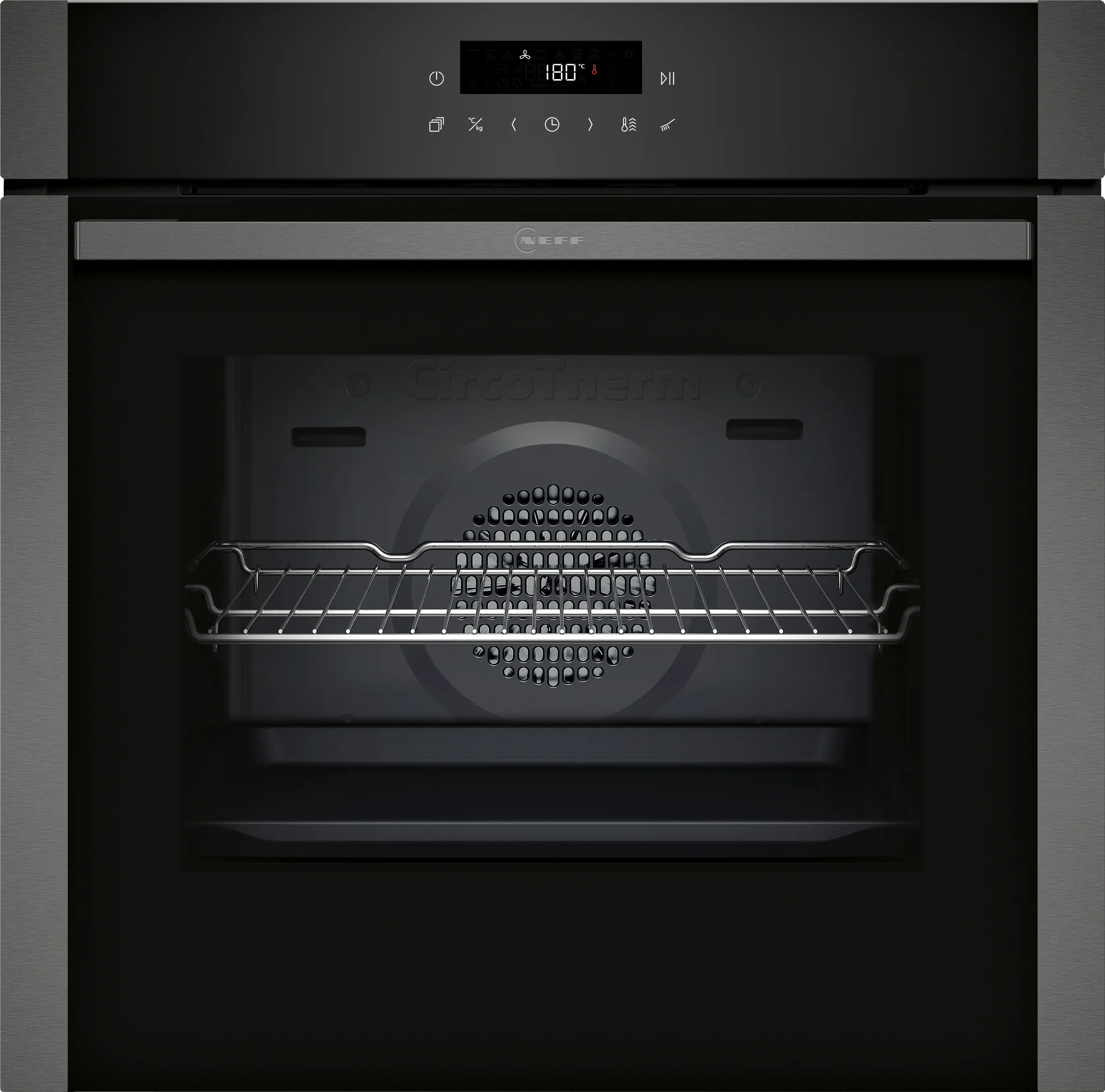 N 30 Forno da incasso 60 x 60 cm Graphite-Grey 