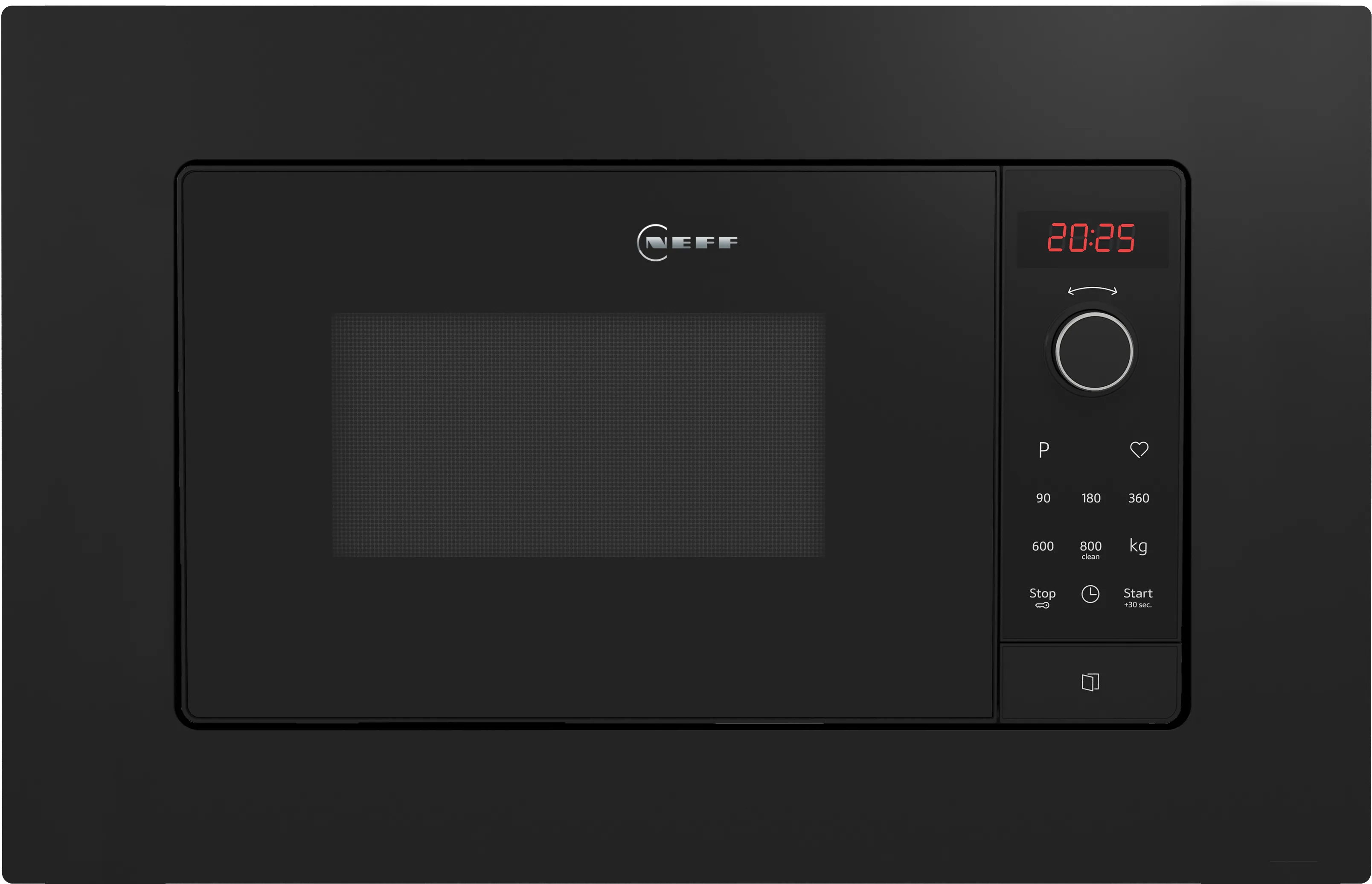 N 30 Einbau Mikrowelle Schwarz 