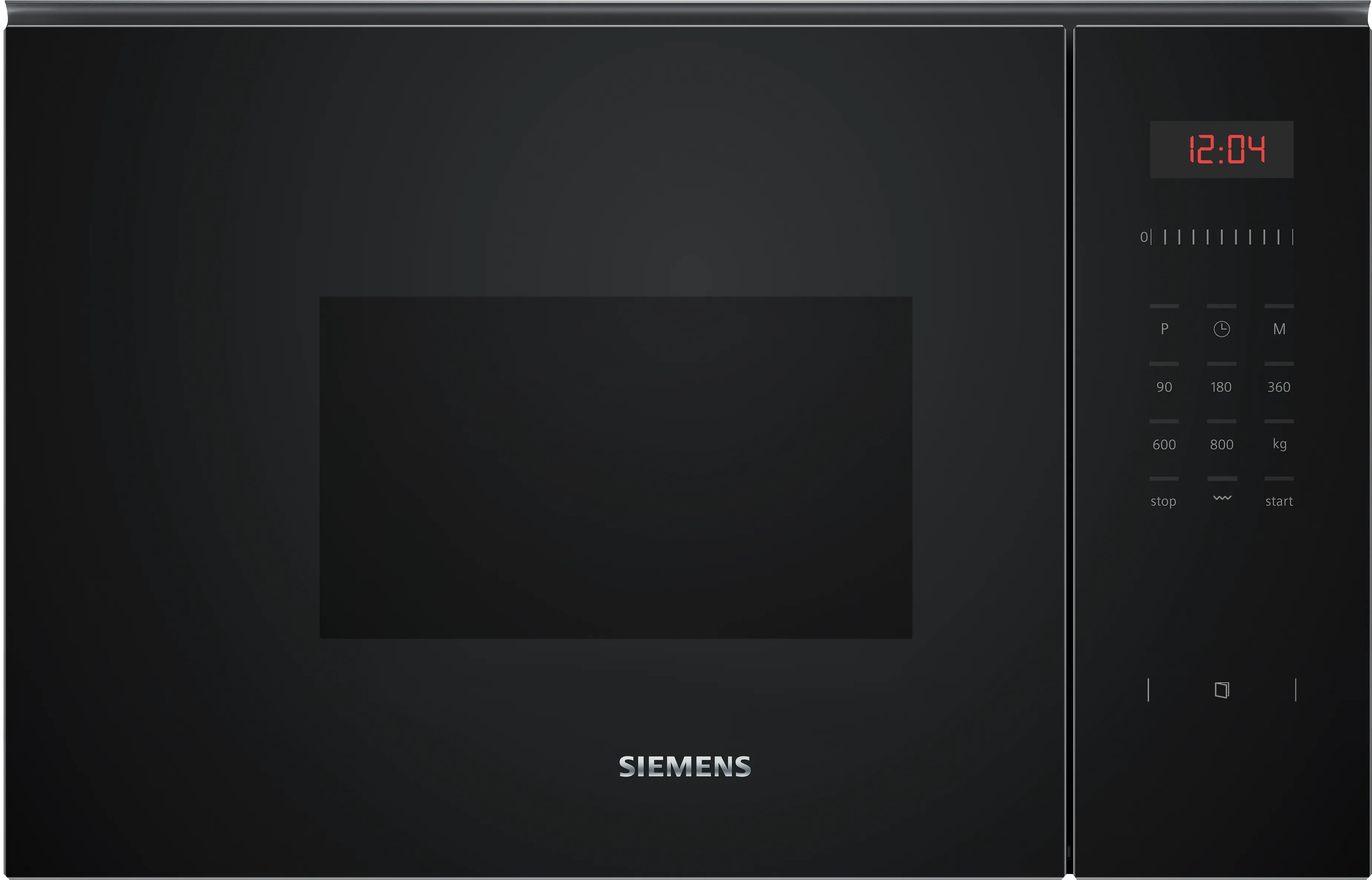 iQ300 Built-In Microwave with grill Noir 
