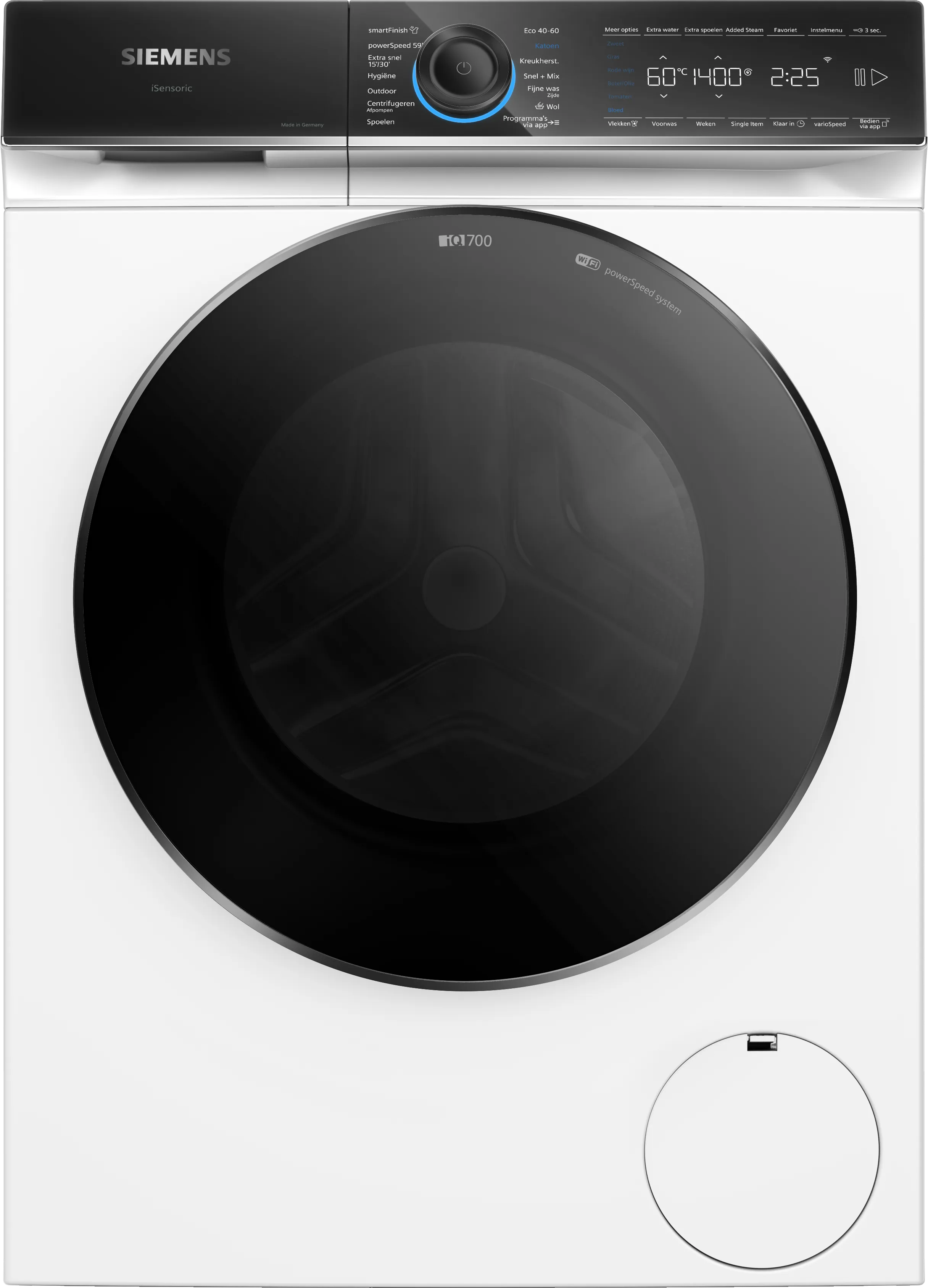 iQ700 Wasmachine, voorlader 9 kg 1400 rpm, Wit 