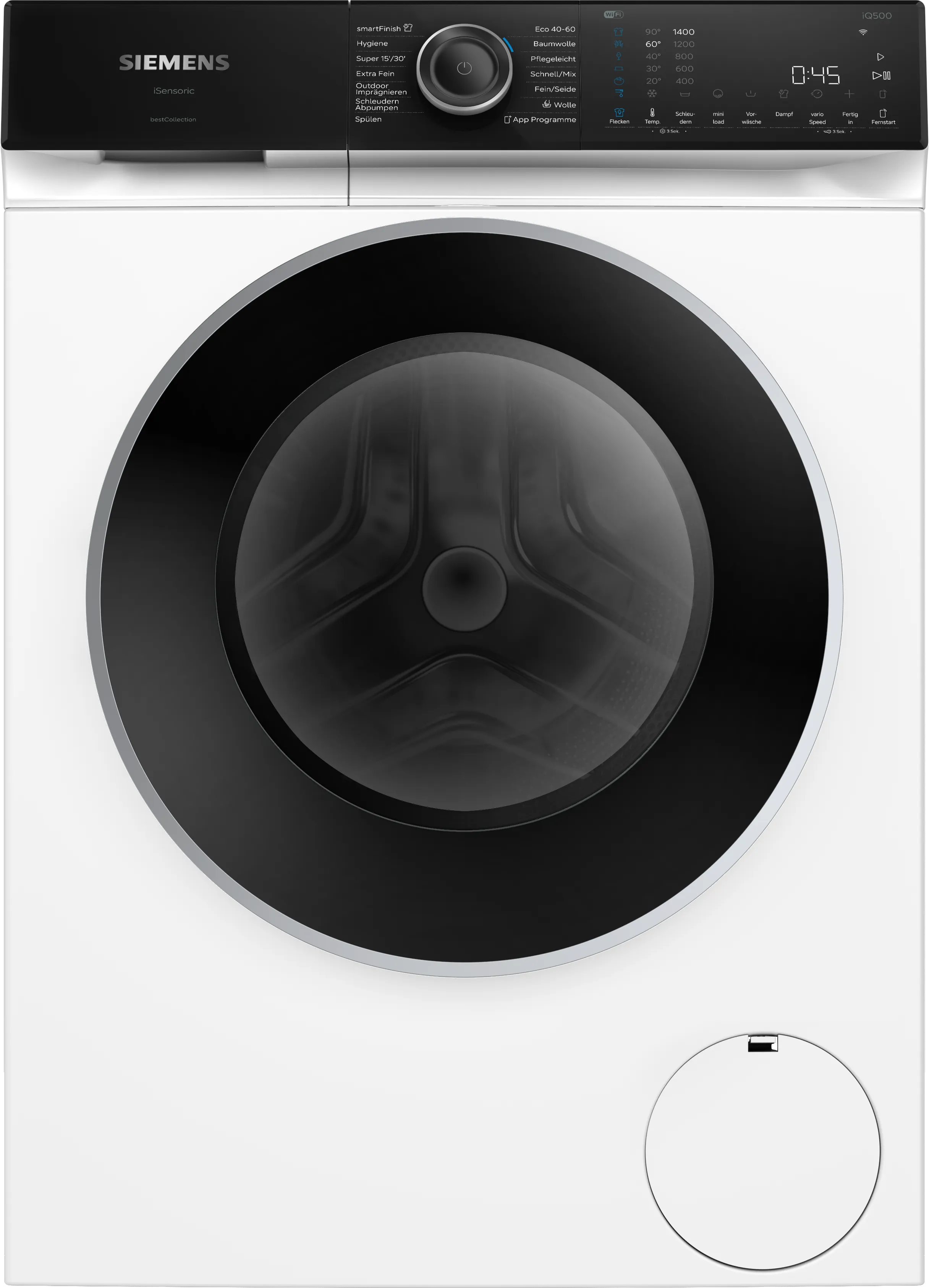 iQ500 Waschmaschine, Frontlader 9 kg max. 1400 U/min. 