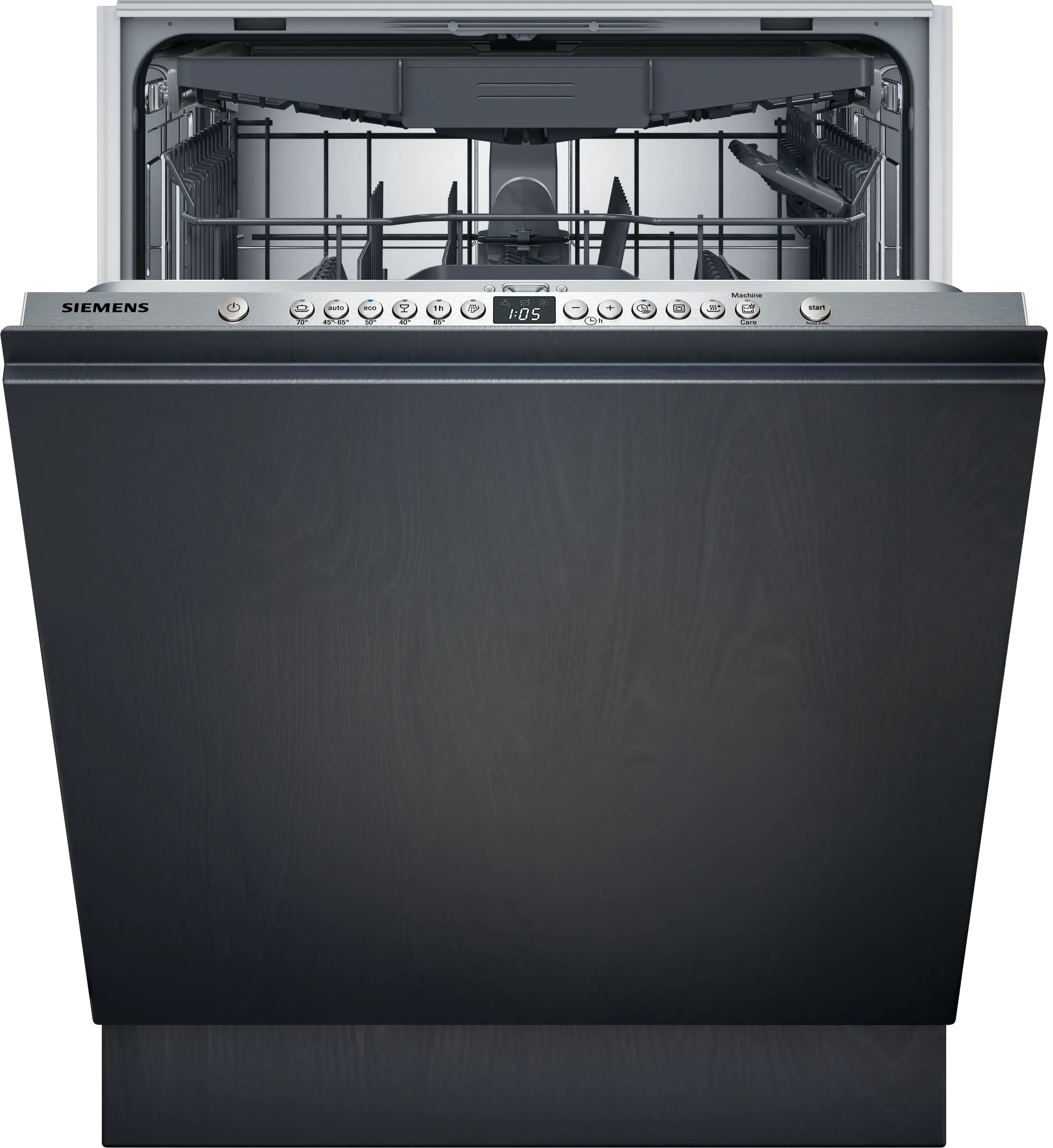 iQ100 Lave-vaisselle tout intégrable 60 cm XXL (grande hauteur), Porte à glissières 