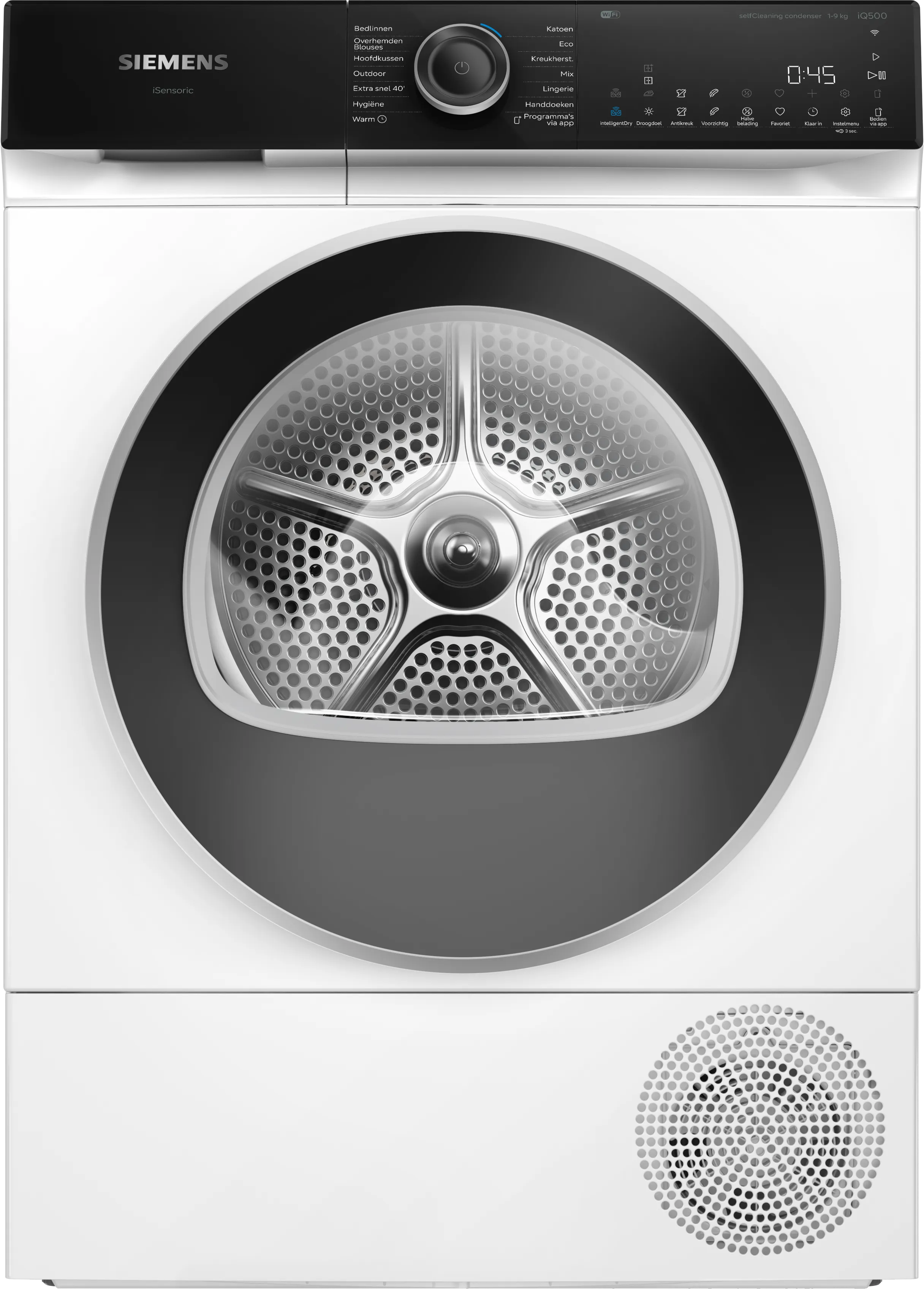 iQ500 Warmtepompdroger 9 kg Wit 