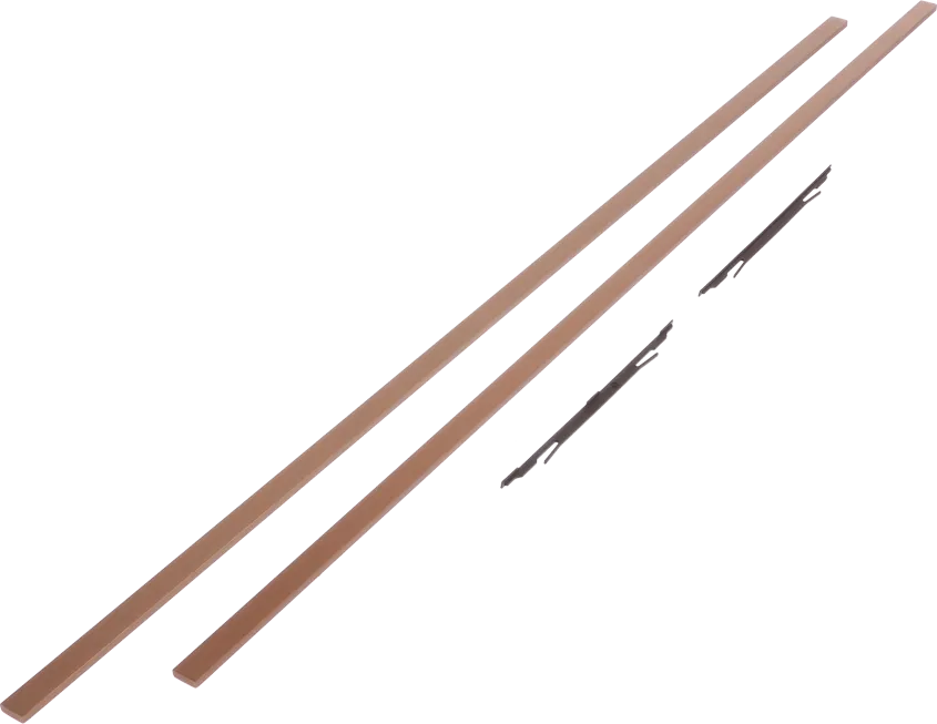 Seitenleisten, Brushed Bronze
