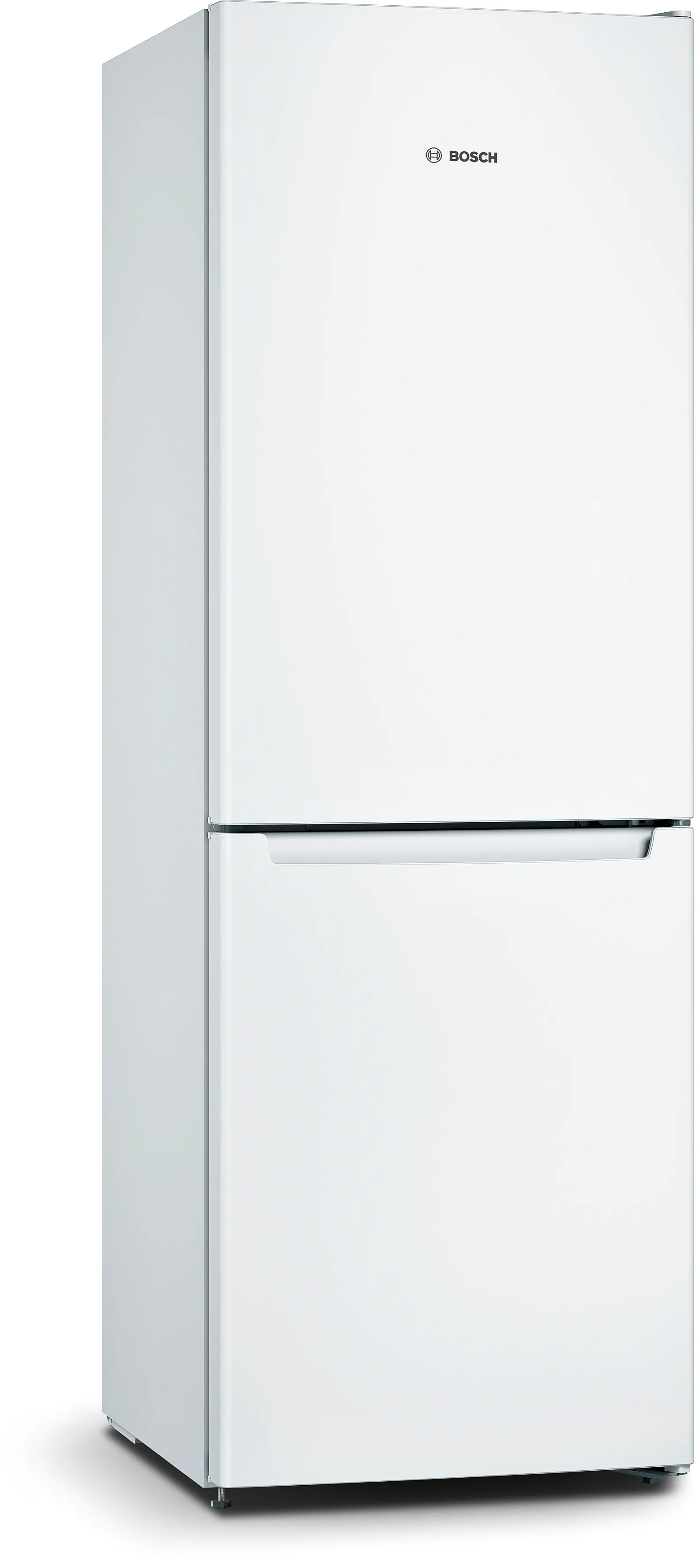 Series 2 free-standing fridge-freezer with freezer at bottom 176 x 60 cm White 